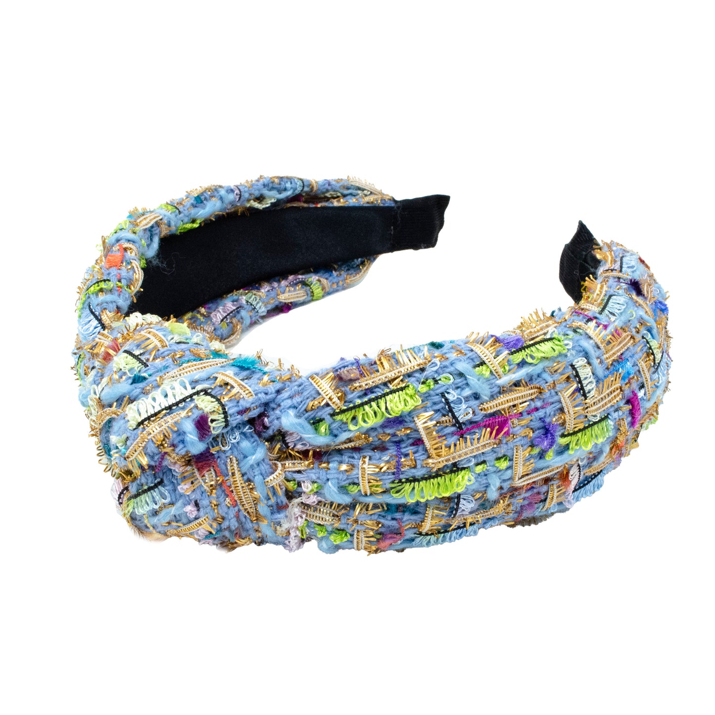Girl's Tweed Knotted Headband