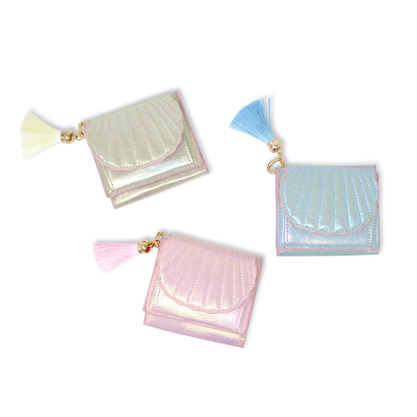 Seashell Treasure Coin Purse for Kids