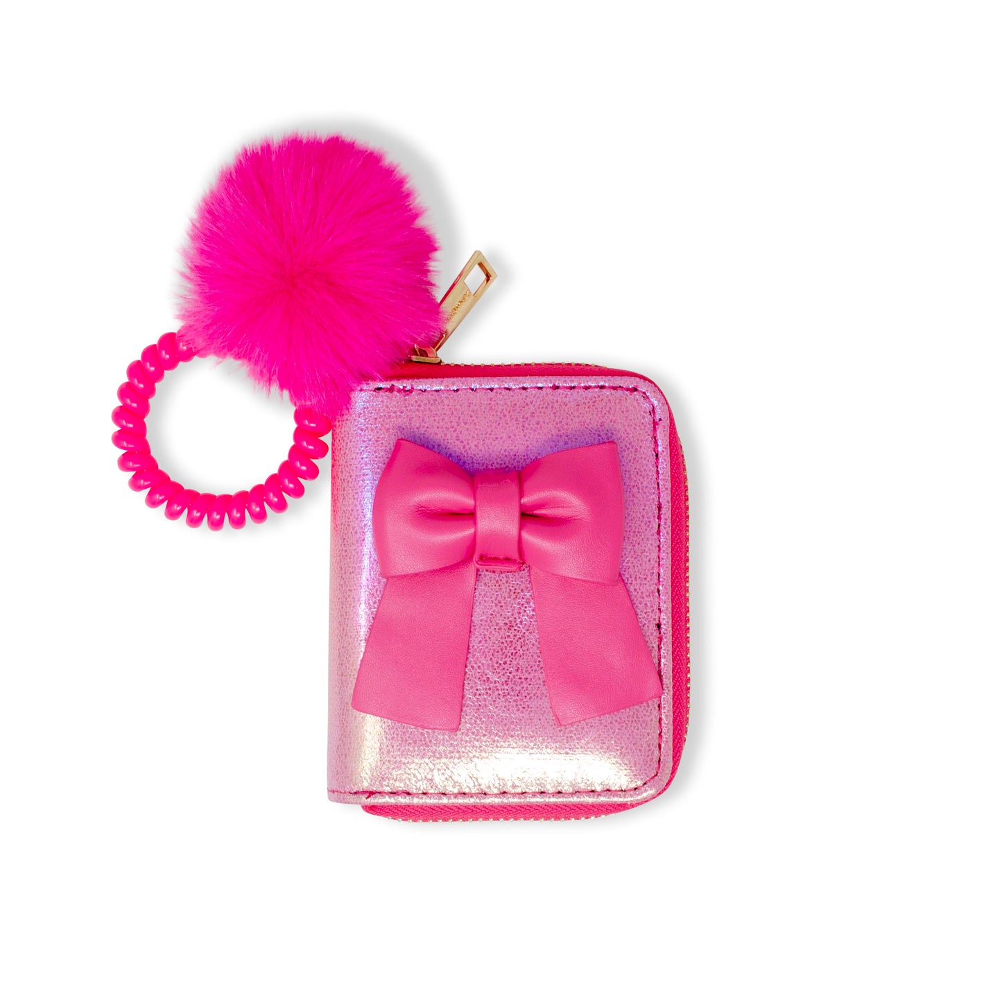 Shiny Jun-Bow Spiral Strap Wallet