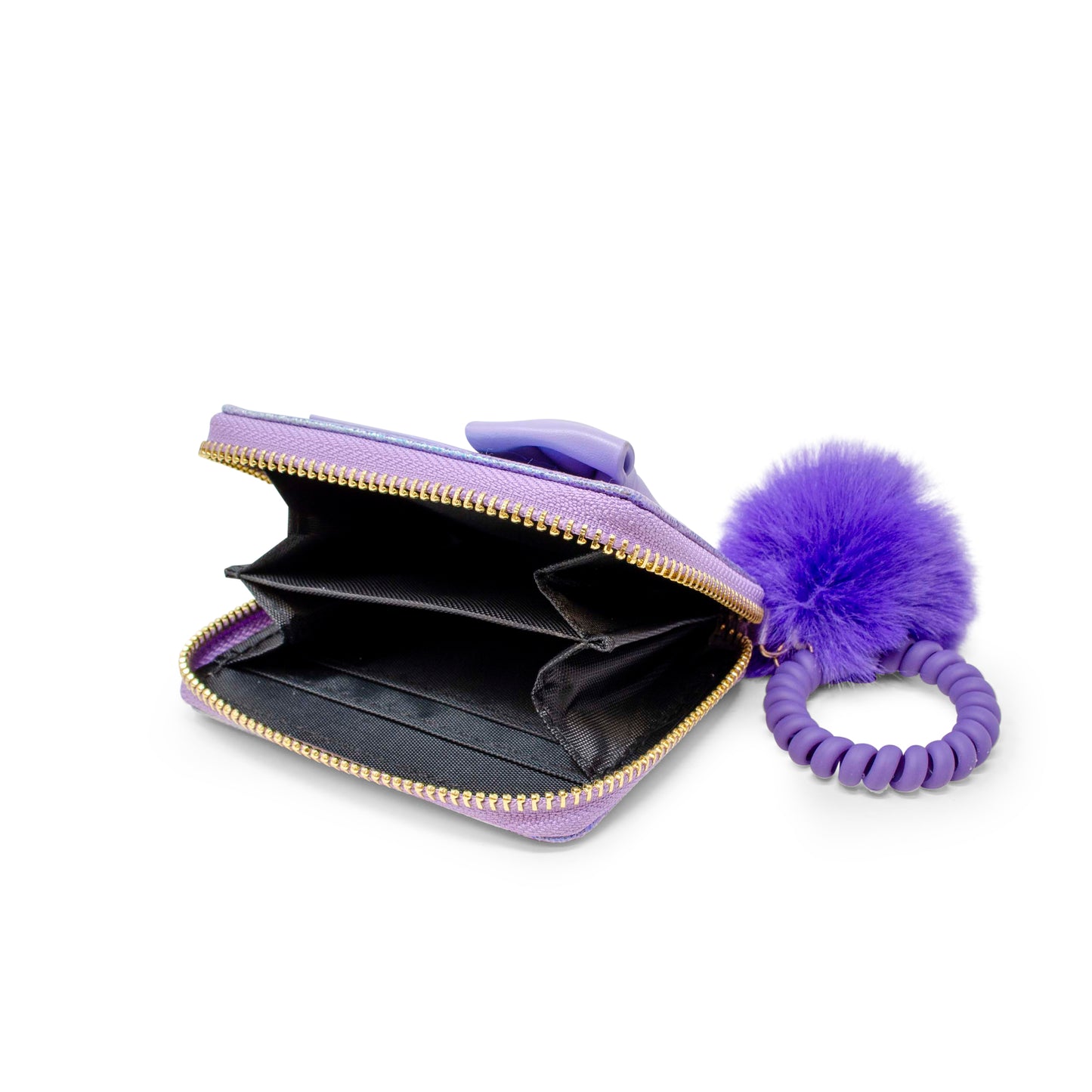 Shiny Jun-Bow Spiral Strap Wallet