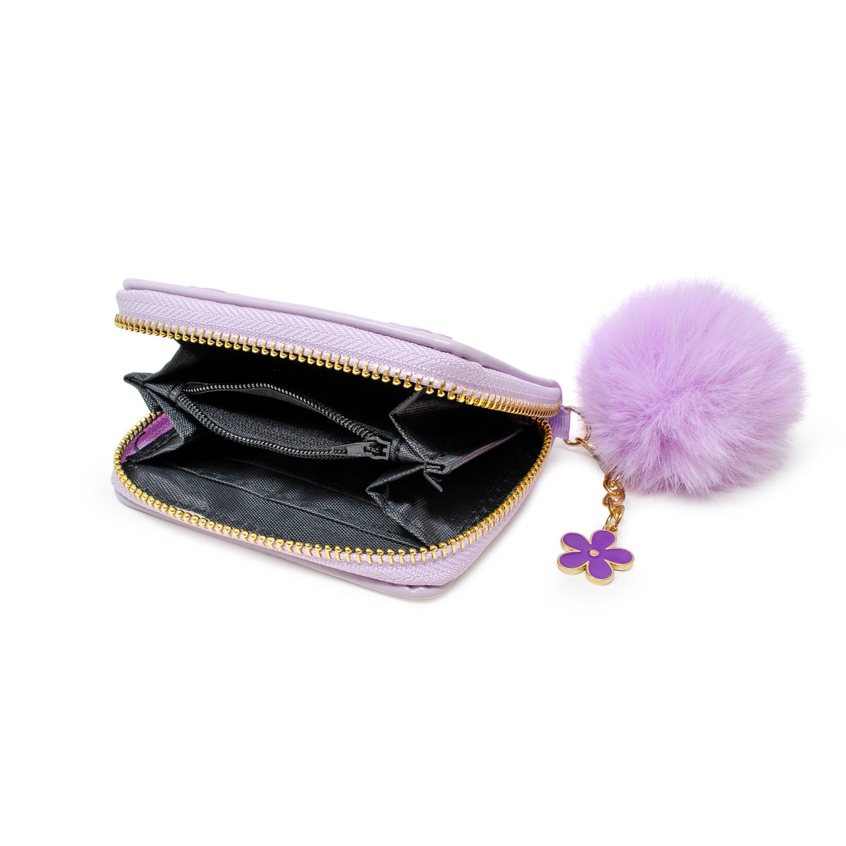 Kids Daisy Zip-Around Wallet