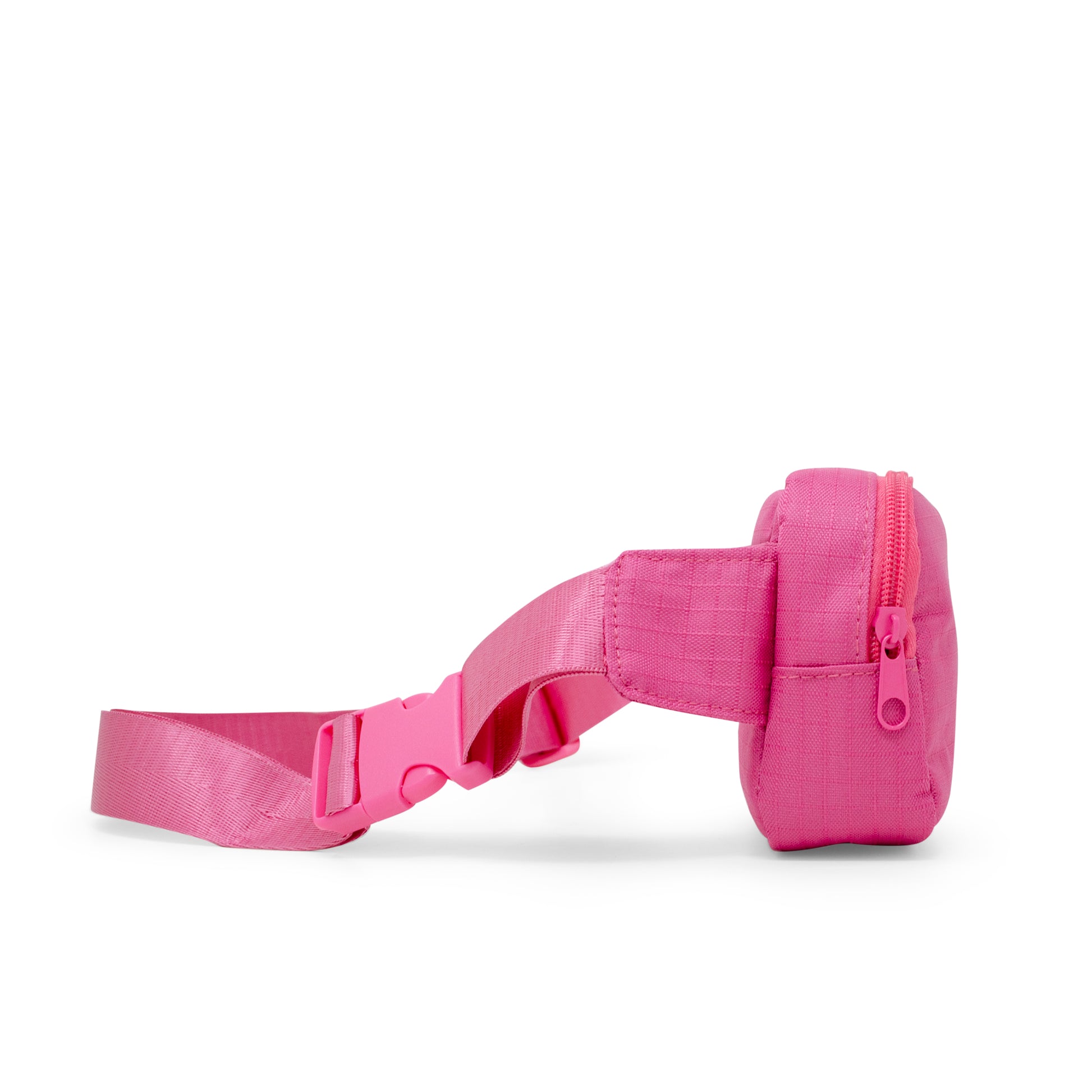 Zomi Gems Sequin Heart Belt Bag for Kids - Hot Pink Side