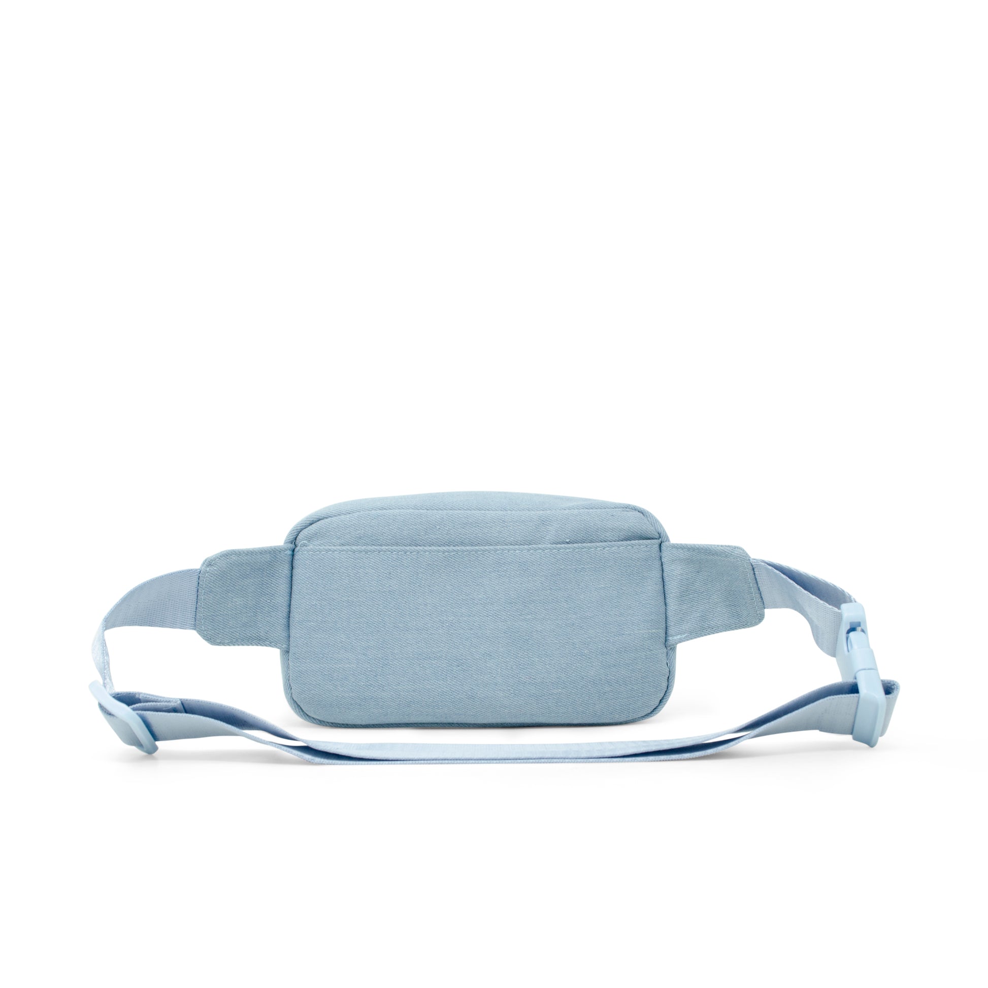 Zomi Gems Sequin Heart Belt Bag for Kids - Blue Denim Back