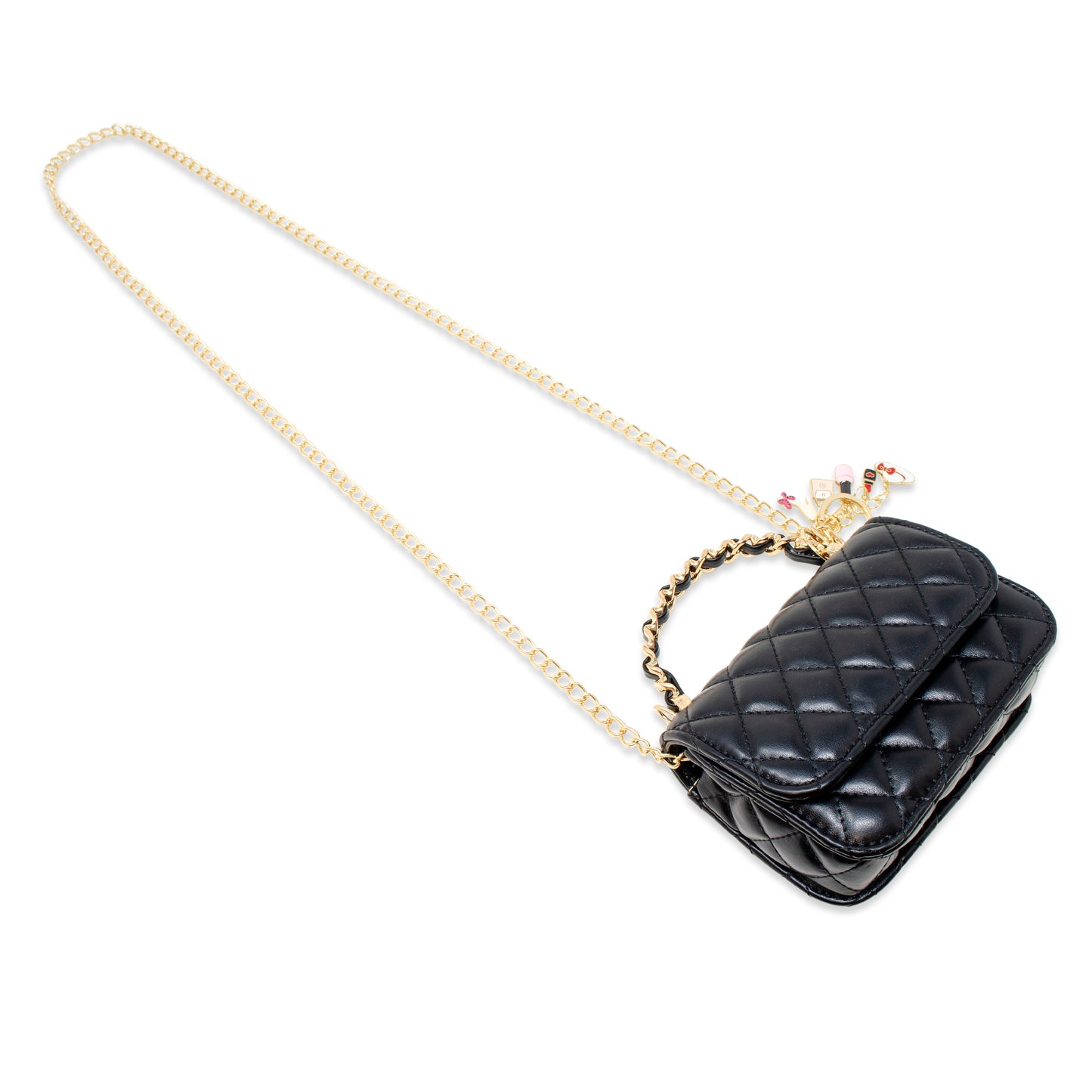Girl's Classic Link Chain Top Handle Handbag