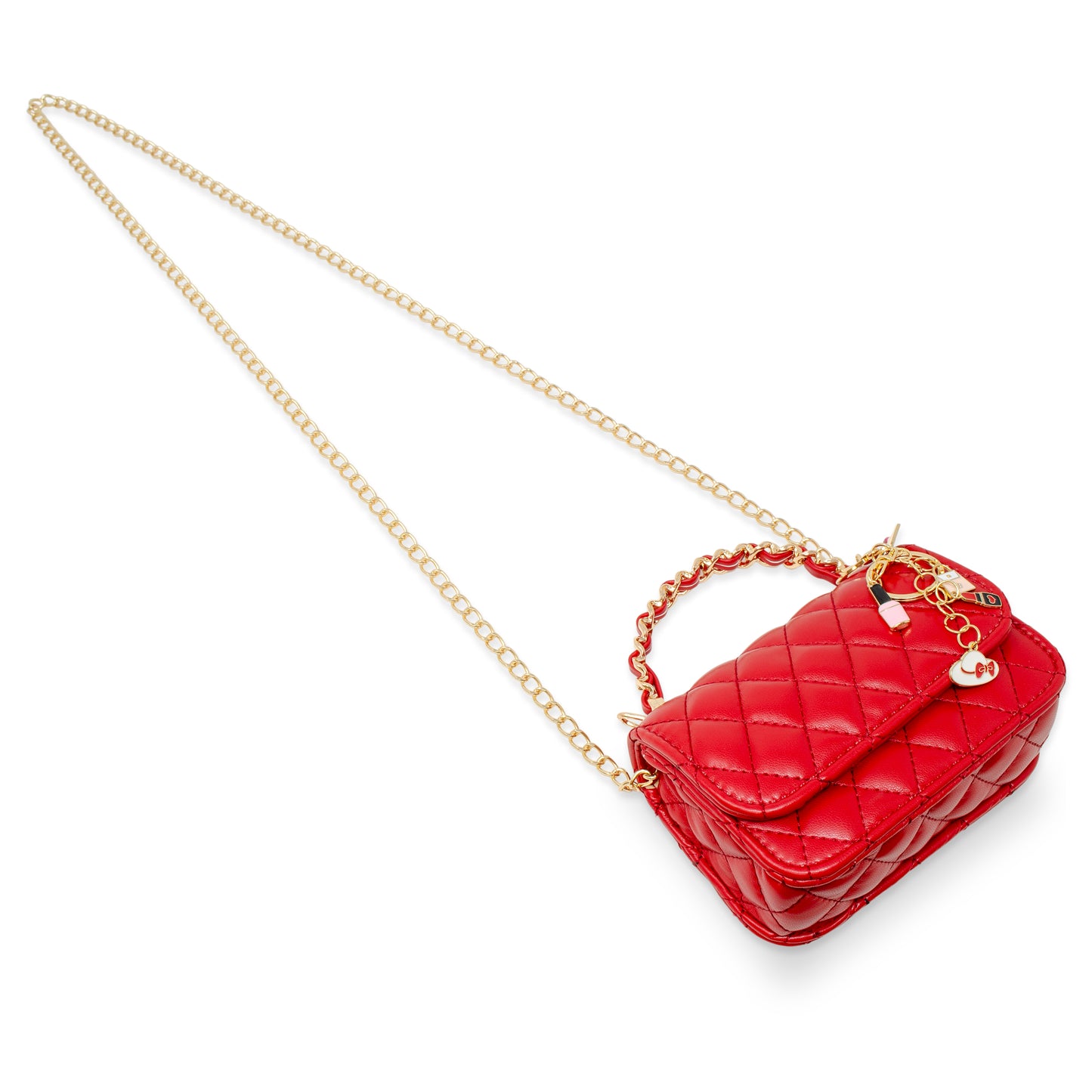 Girl's Classic Link Chain Top Handle Handbag