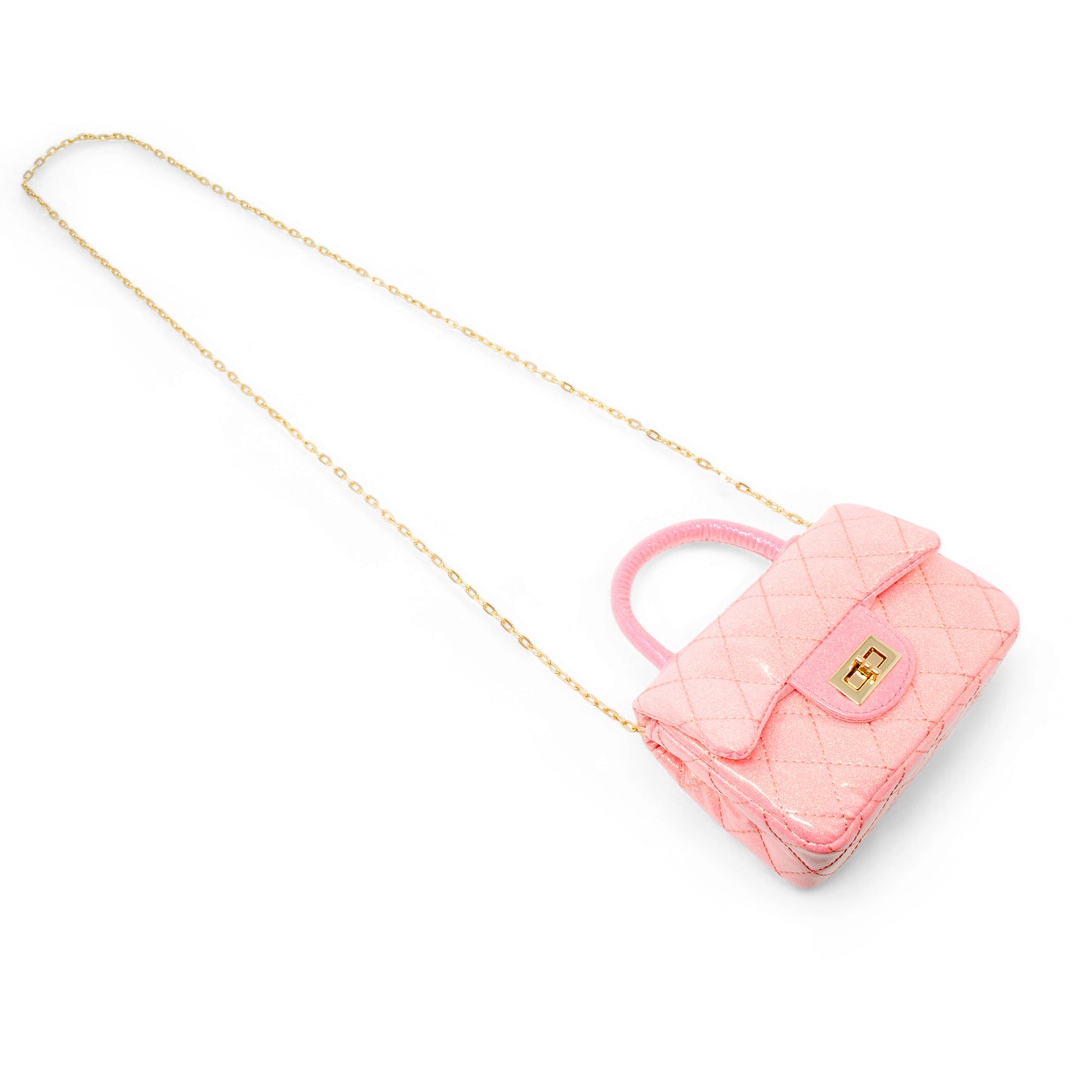 Classic Sparkle Top Handle Handbag
