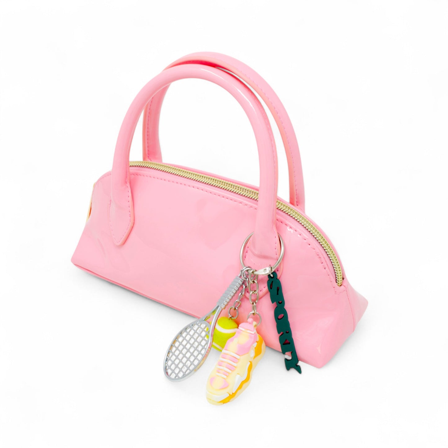Sporty Charm Top Handle Bag