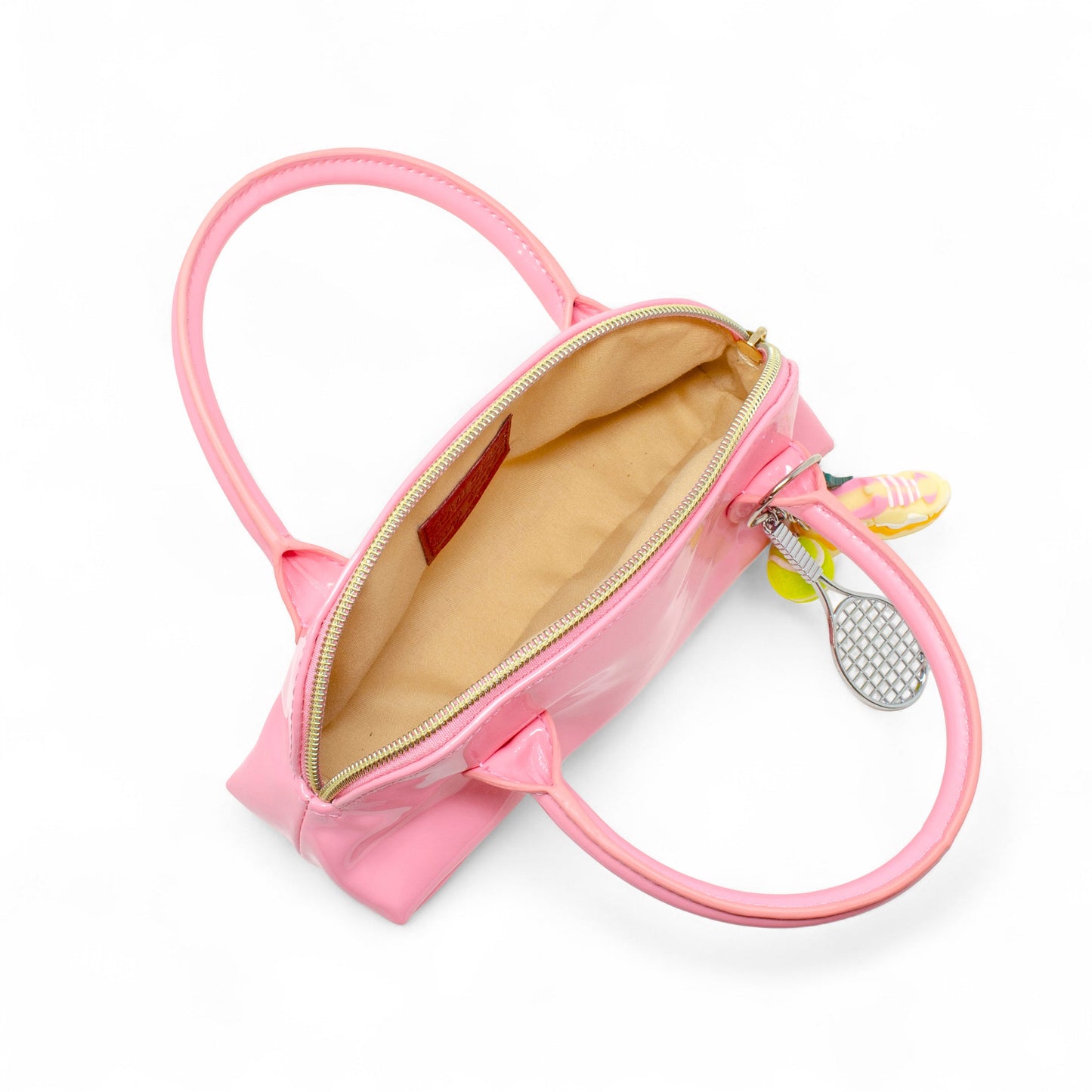 Sporty Charm Top Handle Bag