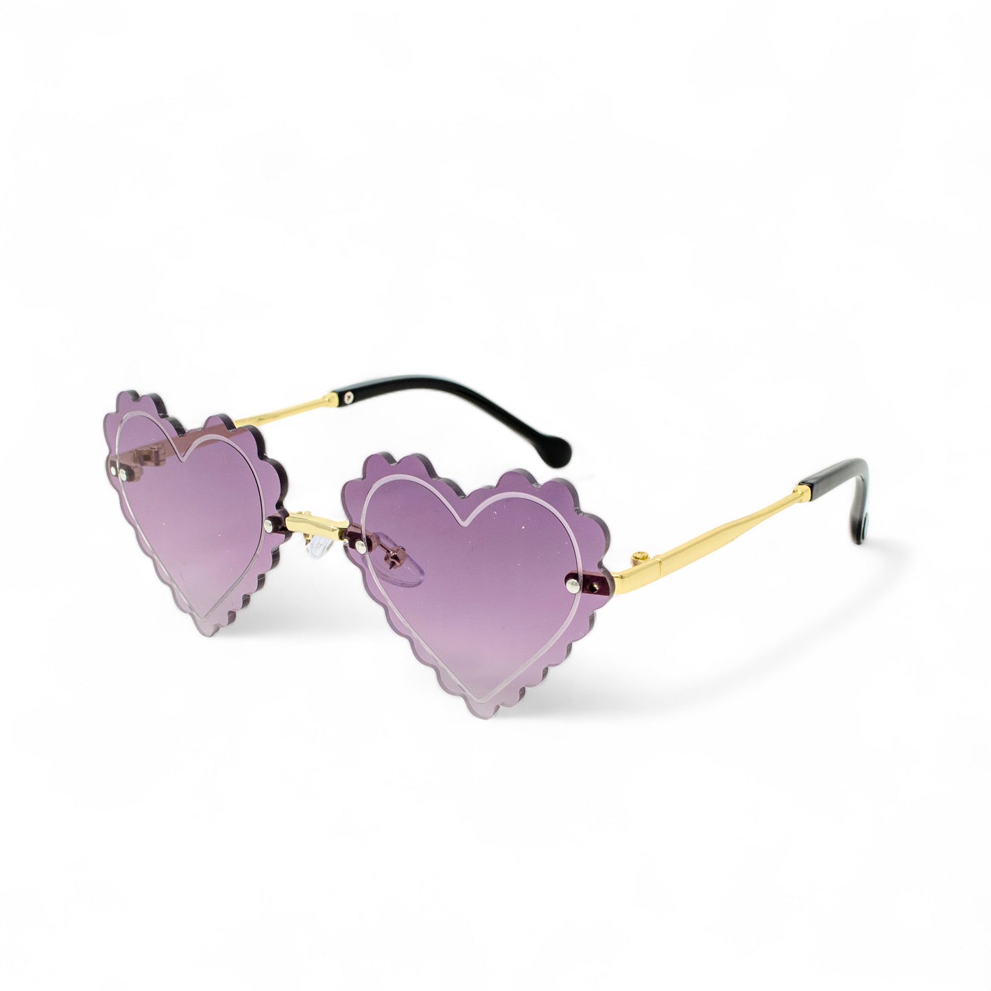 Frameless Heart Sunglasses for Kids