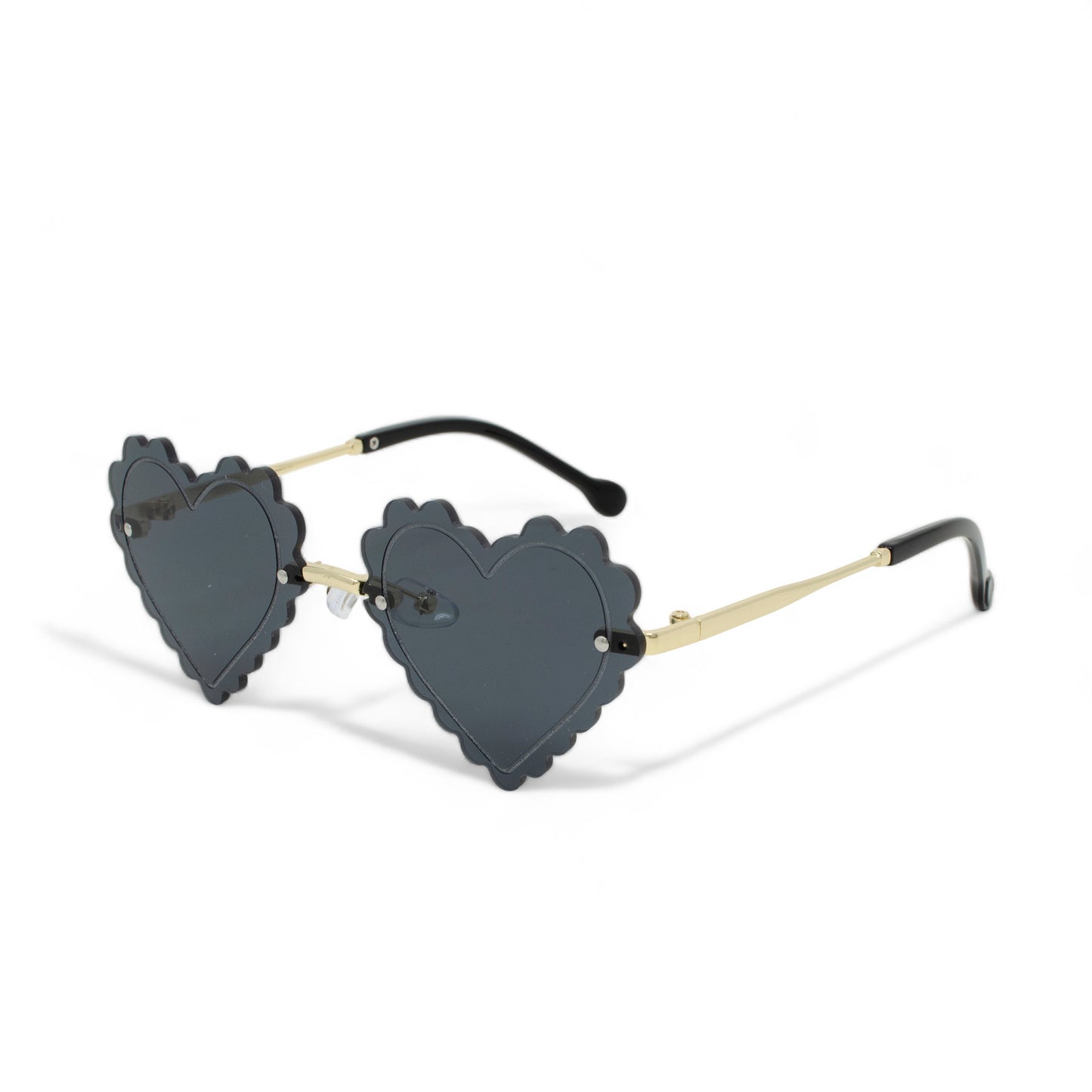 Frameless Heart Sunglasses for Kids