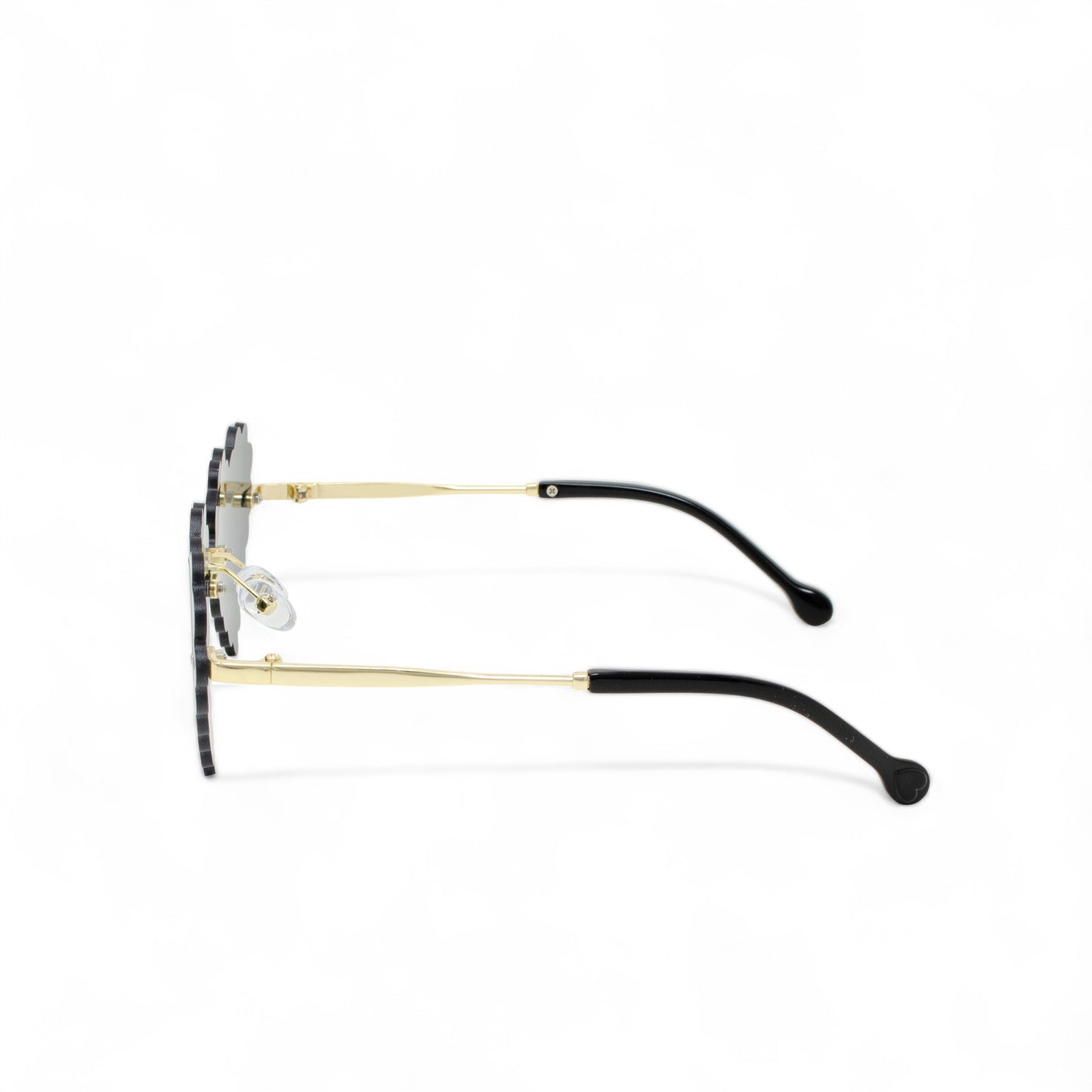 Frameless Heart Sunglasses for Kids