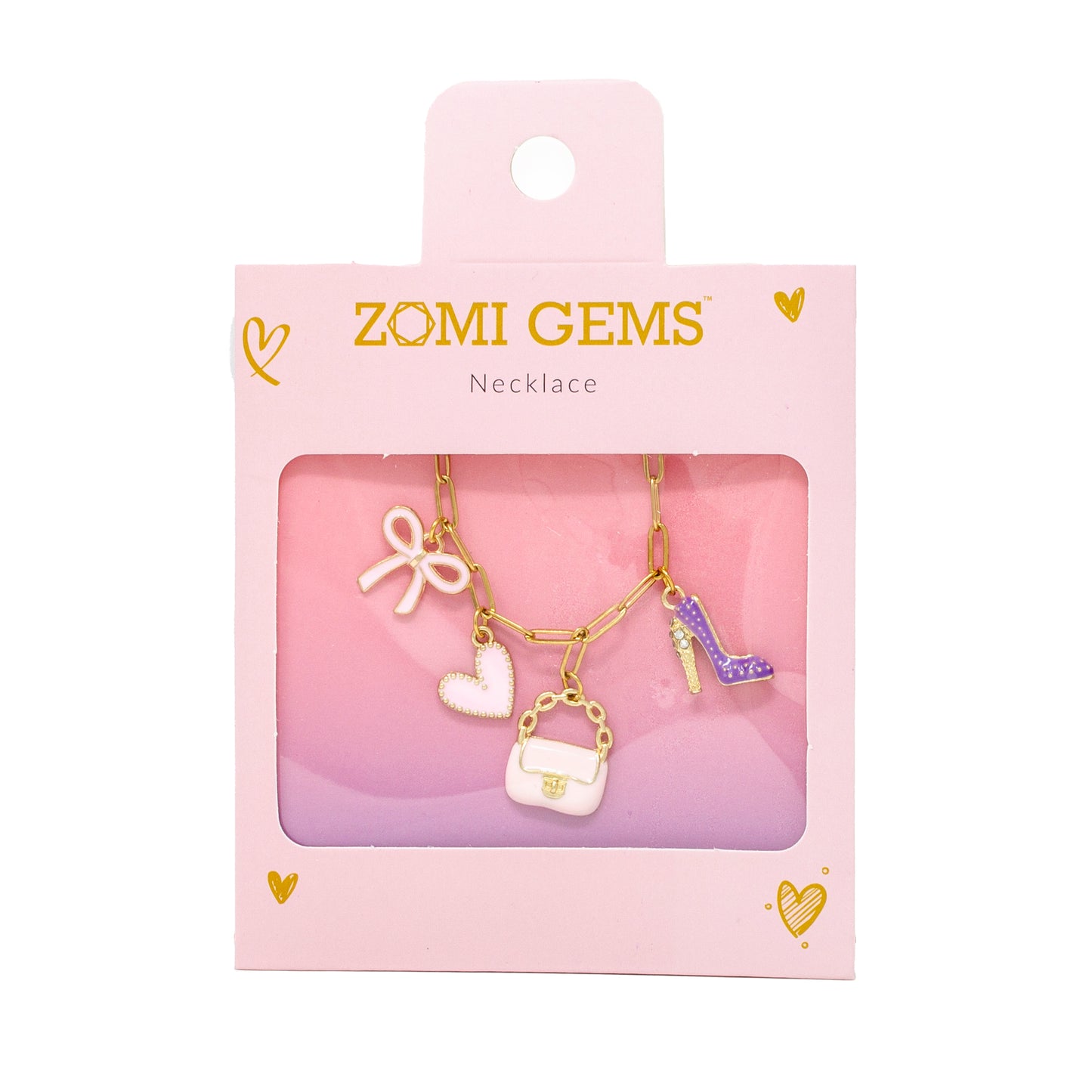 Fashion Multi Charm Necklace