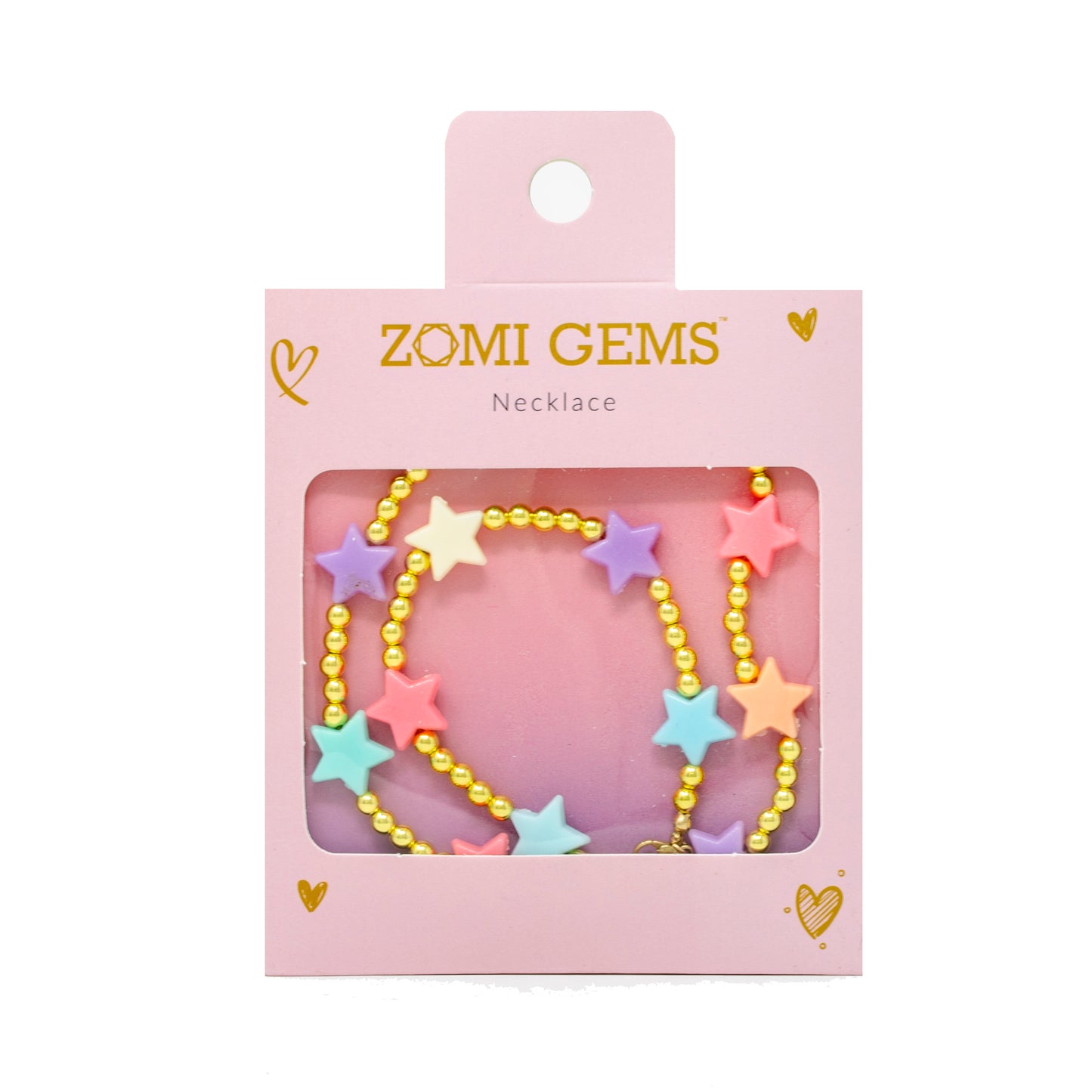 Girl's Star Bead Necklace
