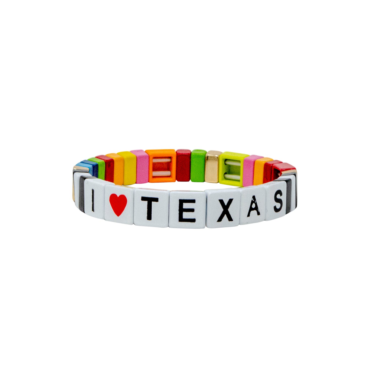 I love Texas Tile Bracelet