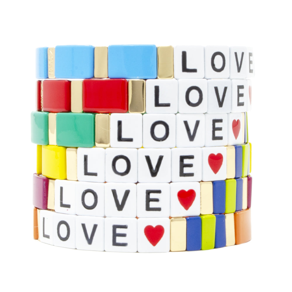 Love Tile Bracelet