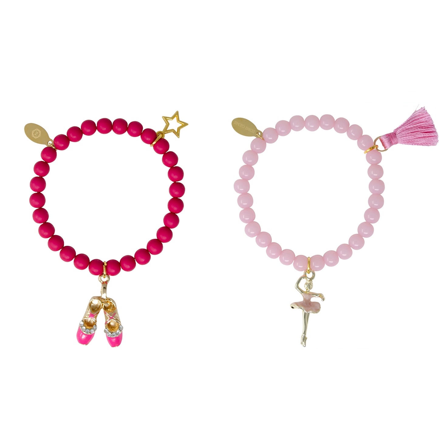 Ballerina Dance Tassel Bracelet Set