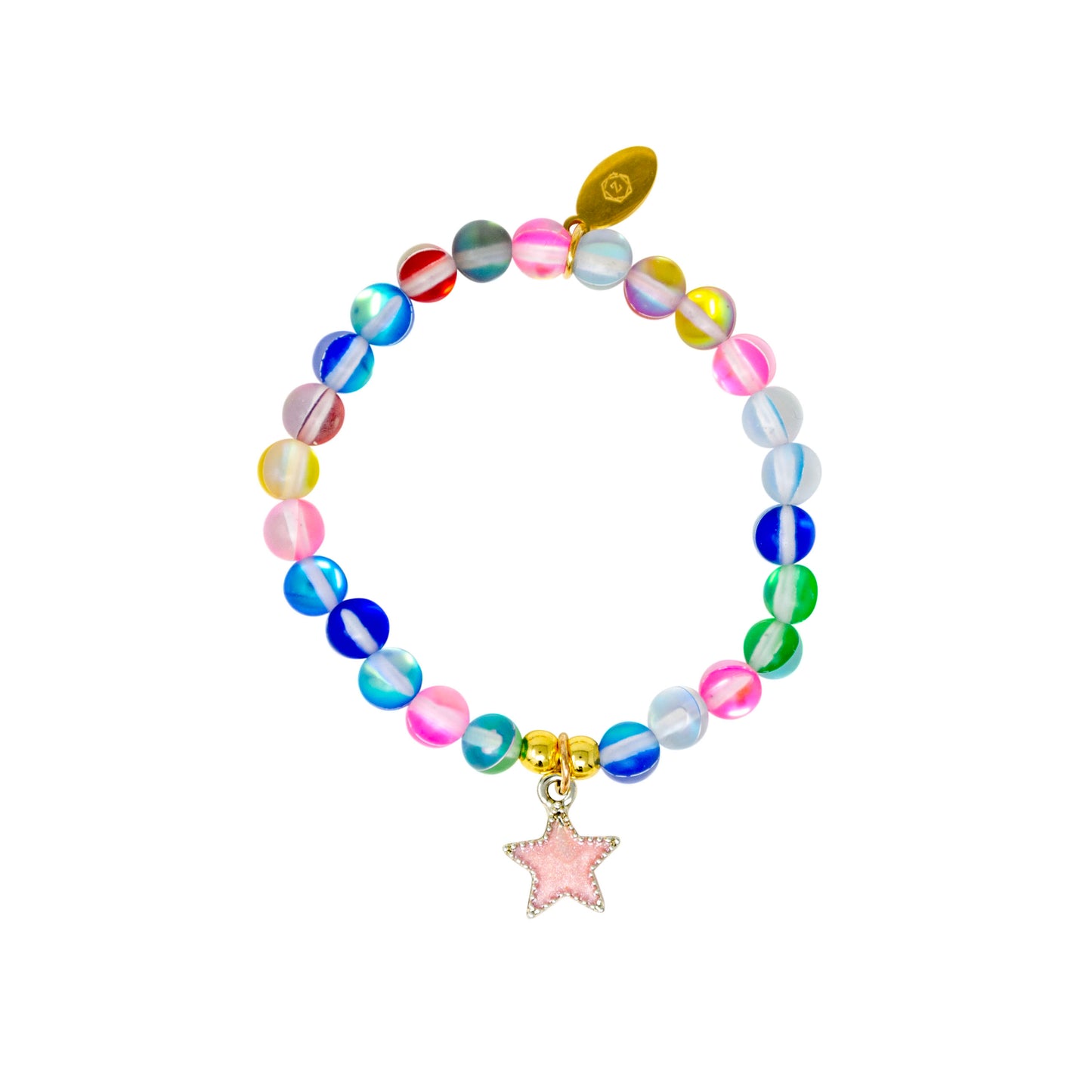 Star Stretchy Bead Bracelet