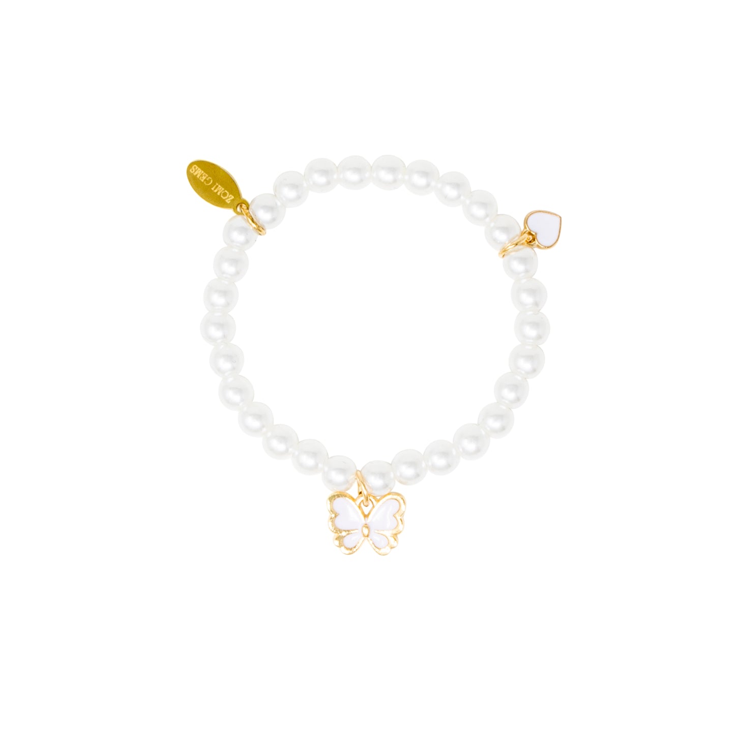 Butterfly Pearl Bracelet