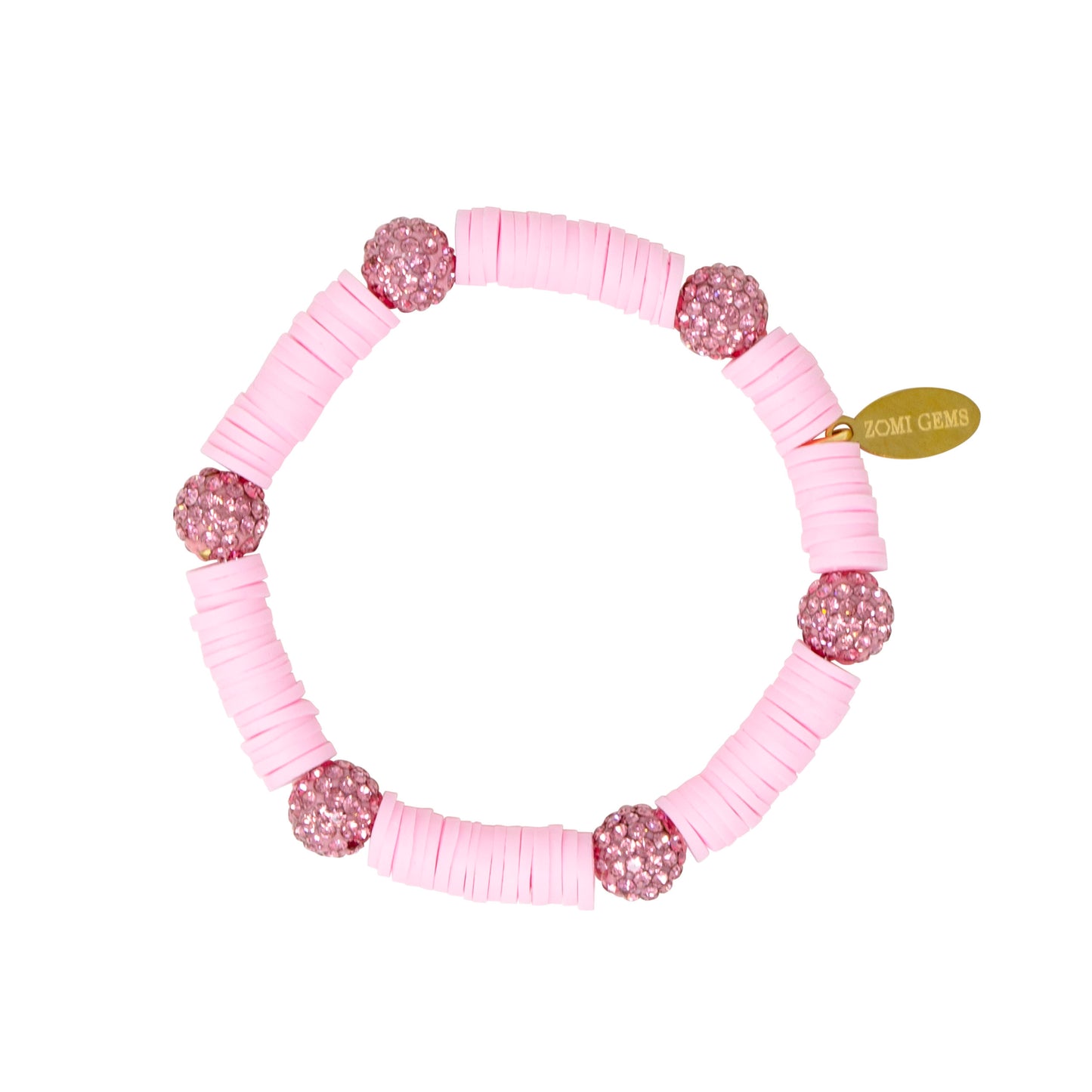 Dazzle Disk Bracelet Set
