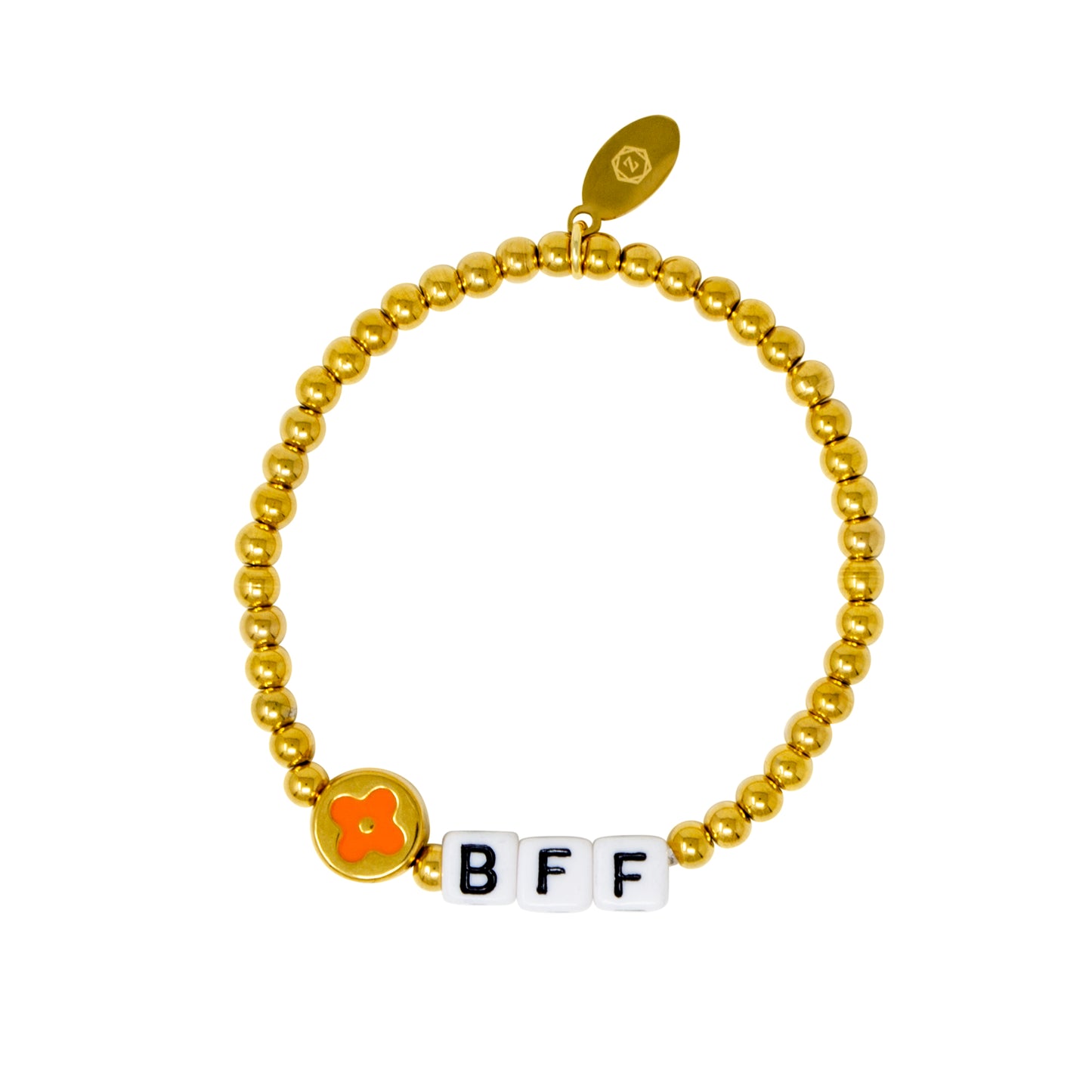Girl's BFF Butterfly / Heart Bead Bracelet Set