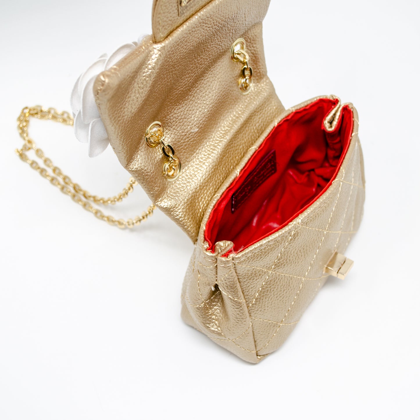 Classic Quilted Flower Bag