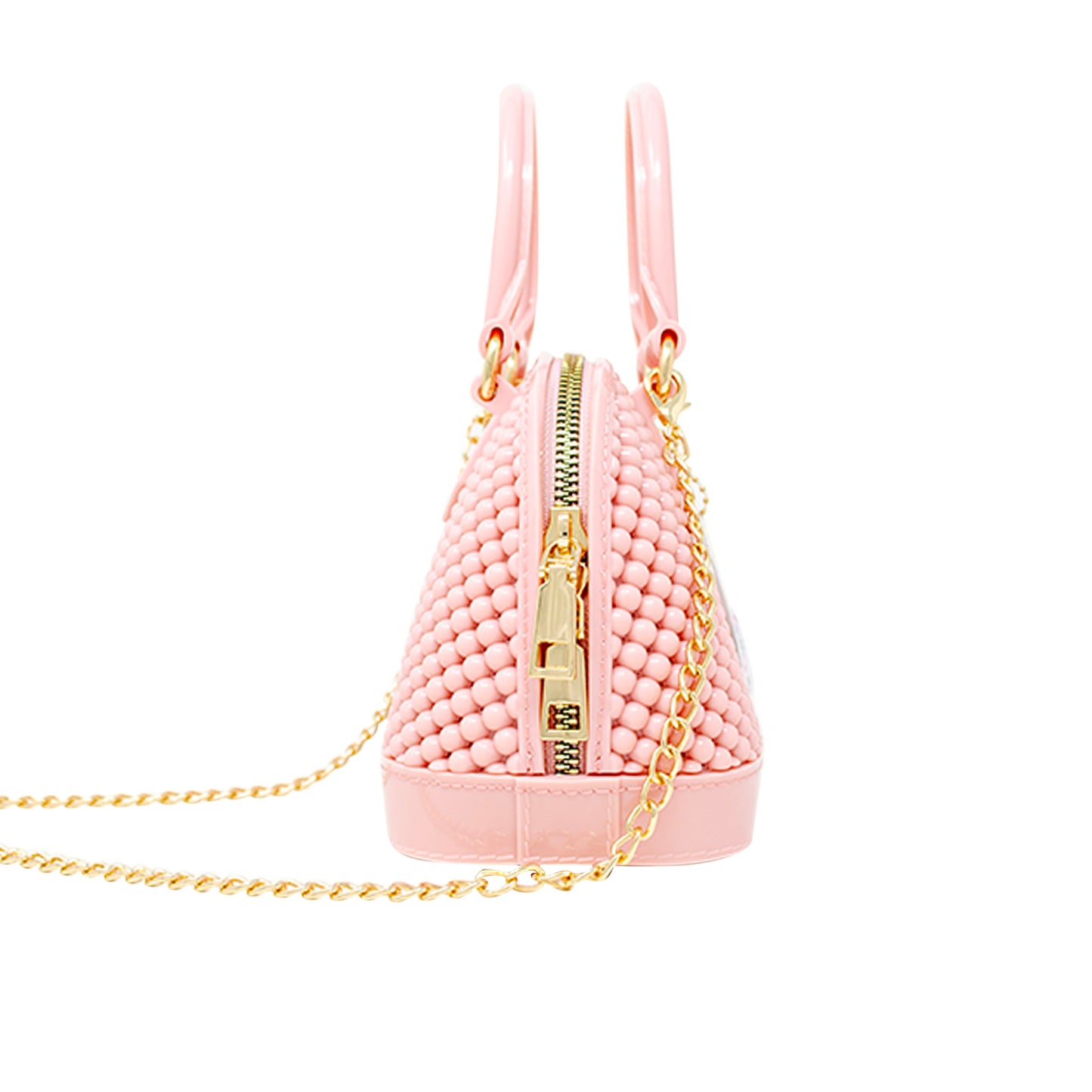 Jelly Bead Bowling Handbag
