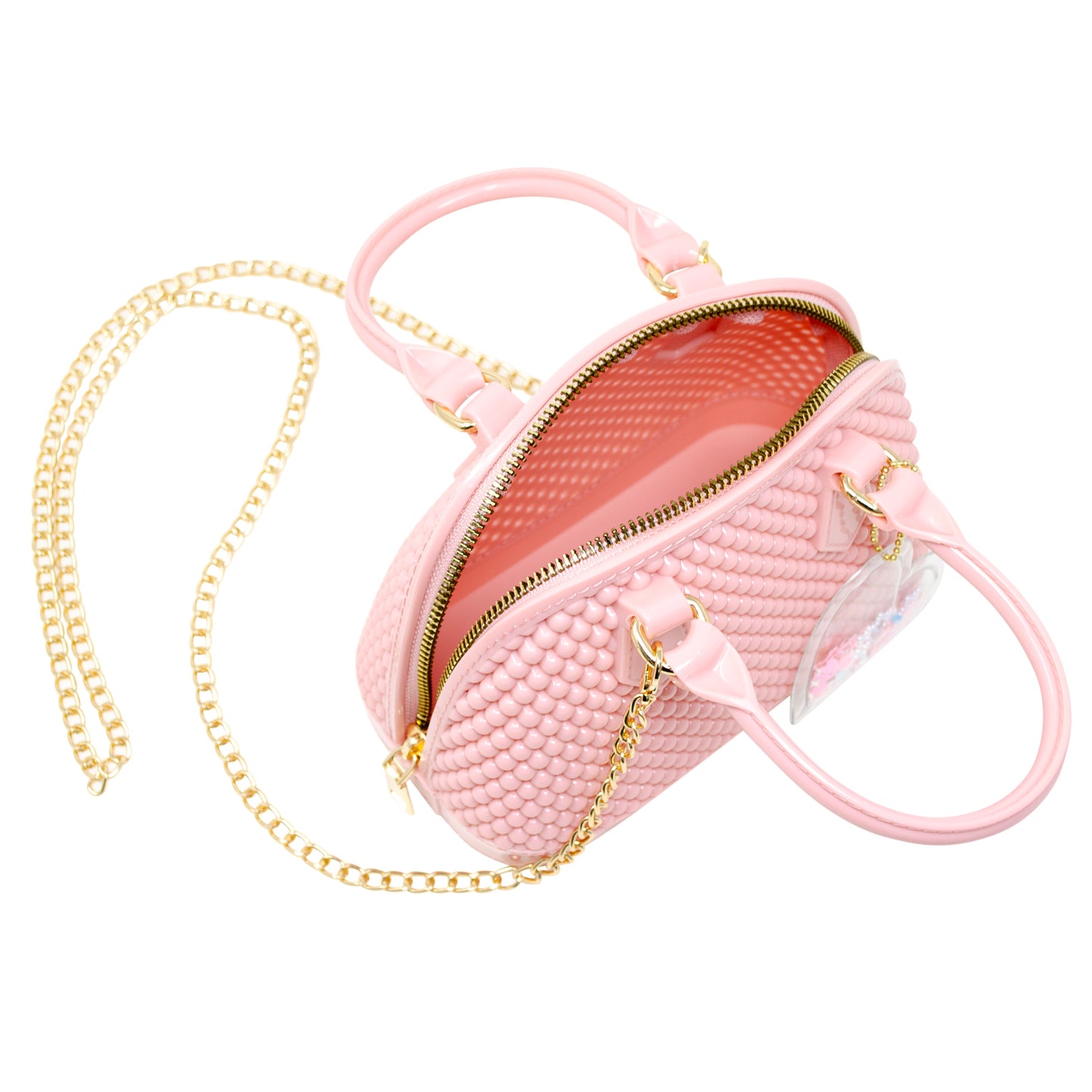 Jelly Bead Bowling Handbag