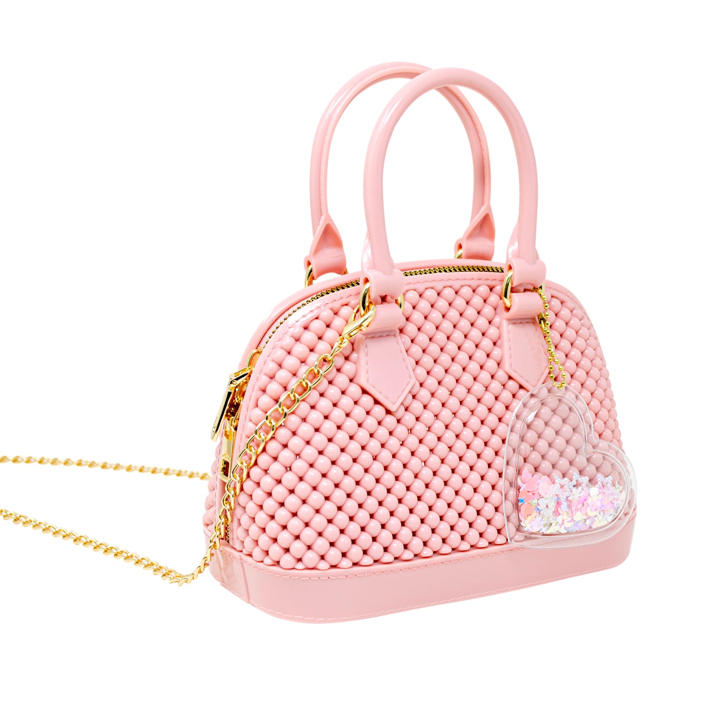 Jelly Bead Bowling Handbag