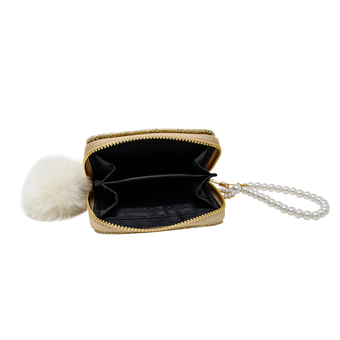 Sparkle Pearl Strap Wallet