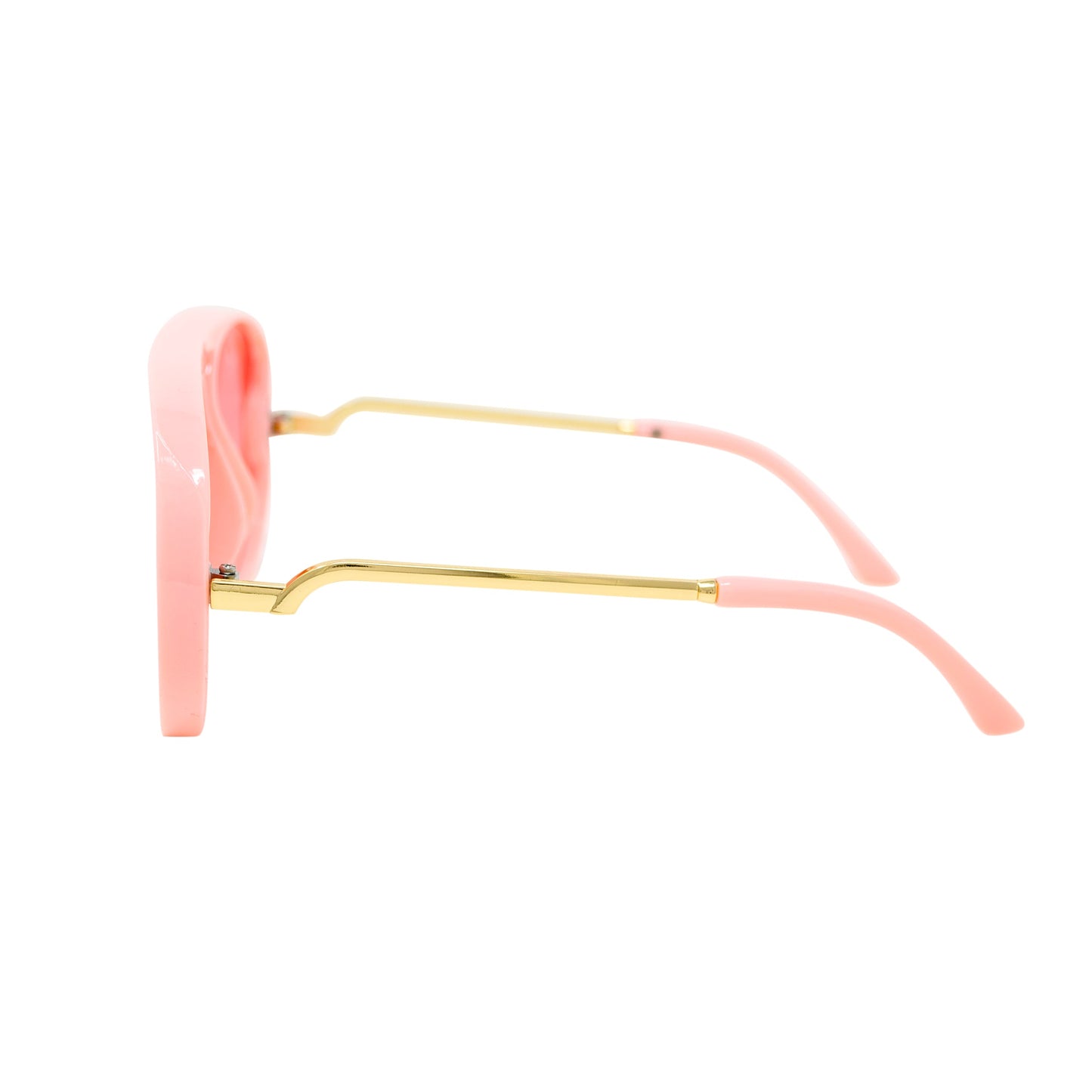 Pink Aviator Teardrop Sunglasses