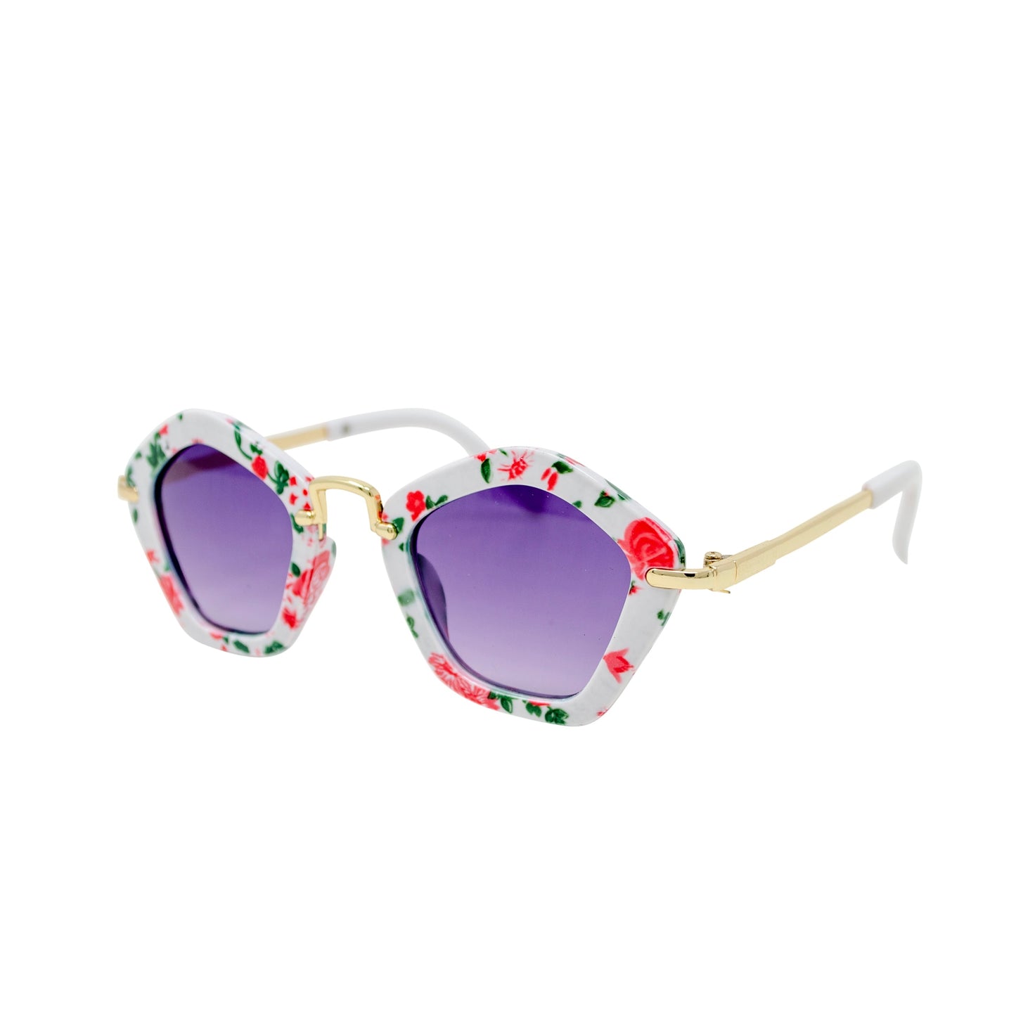 Flower Polygon Sunglasses