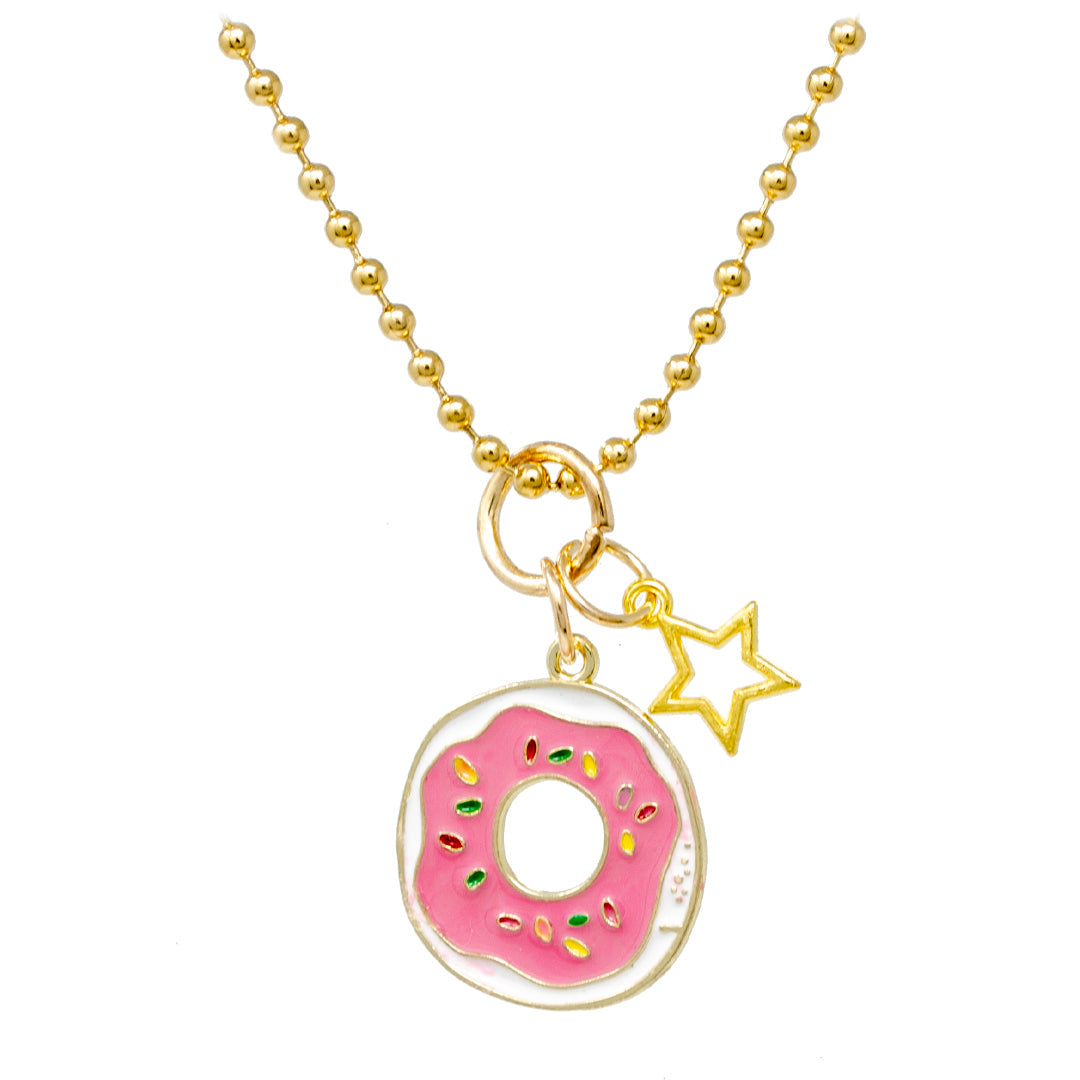 Donut Gold Necklace