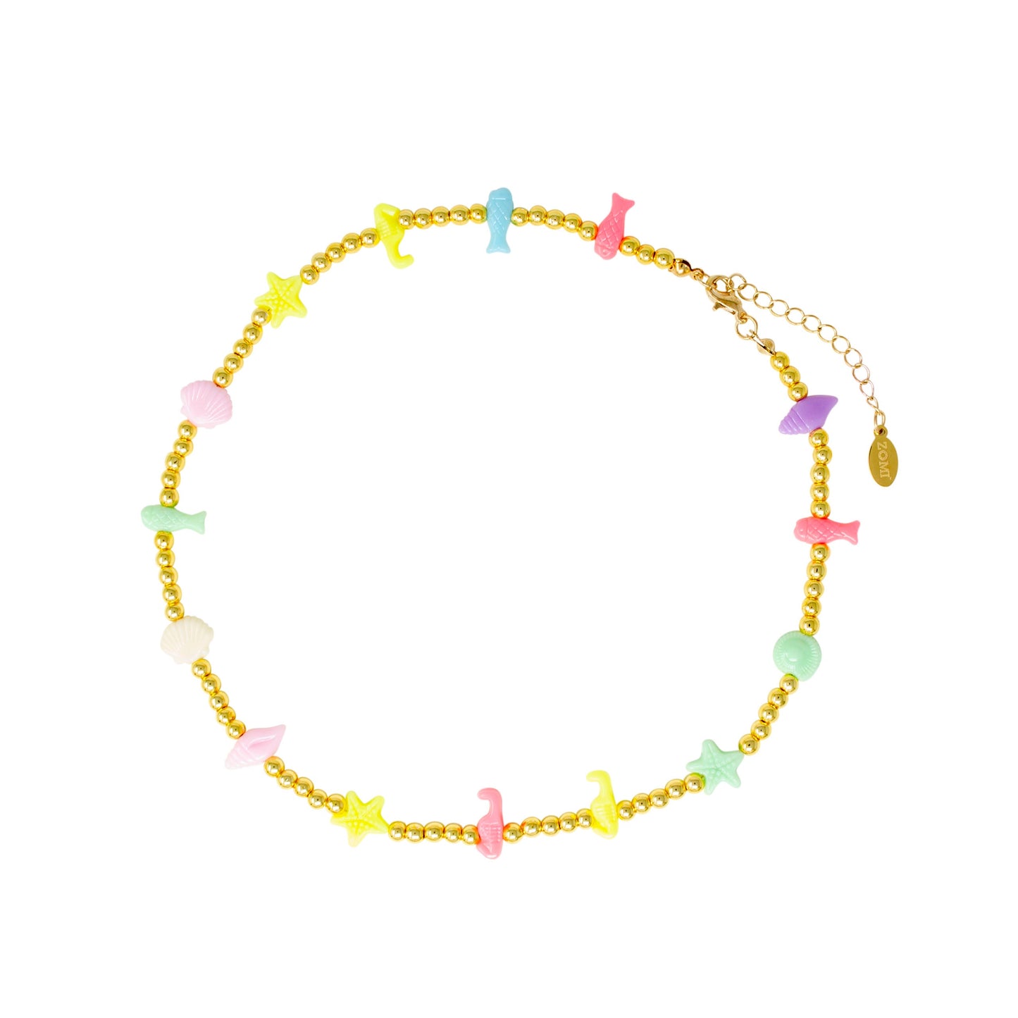 Girl's Under the Sea Bead Necklace
