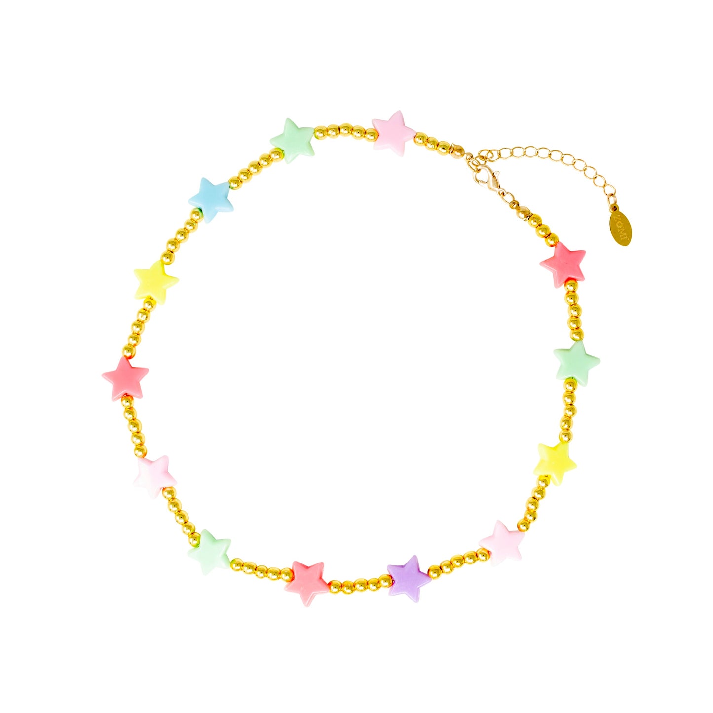 Girl's Star Bead Necklace