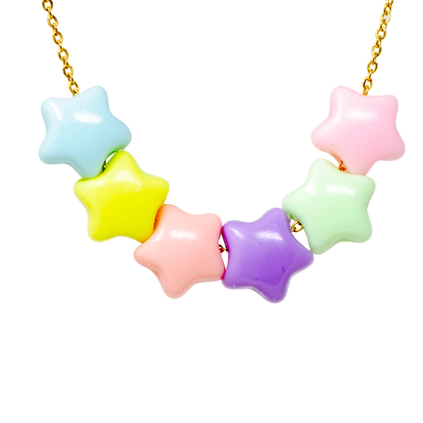 Girl's Jumbo Star Charm Necklace