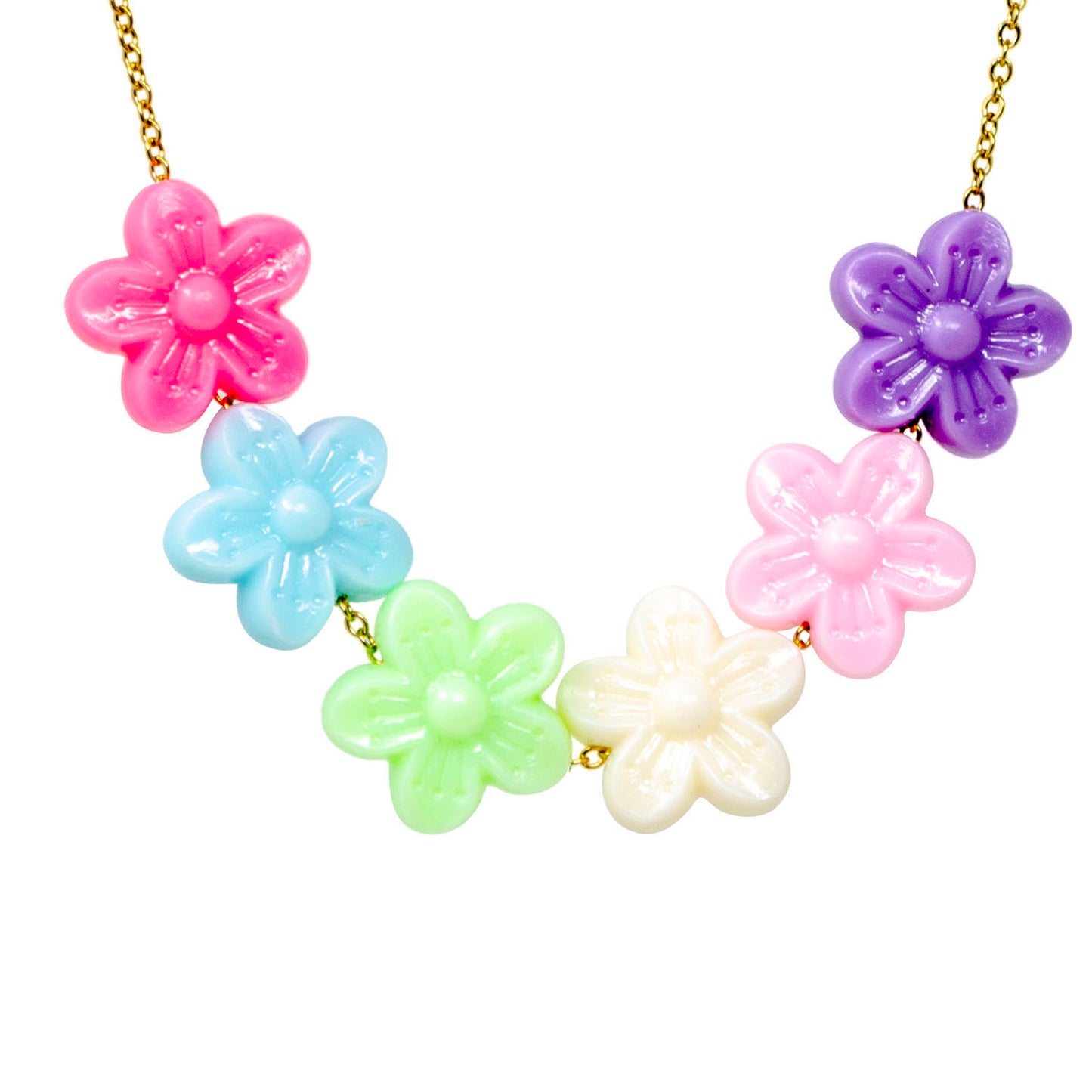 Girl's Jumbo Daisy Charm Necklace