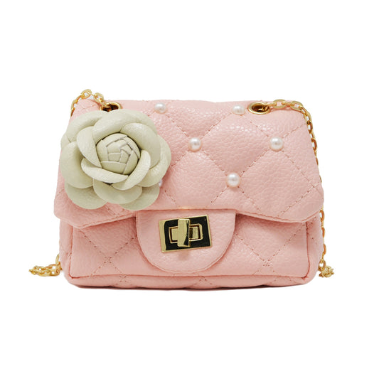Classic Quilted Flower Bag