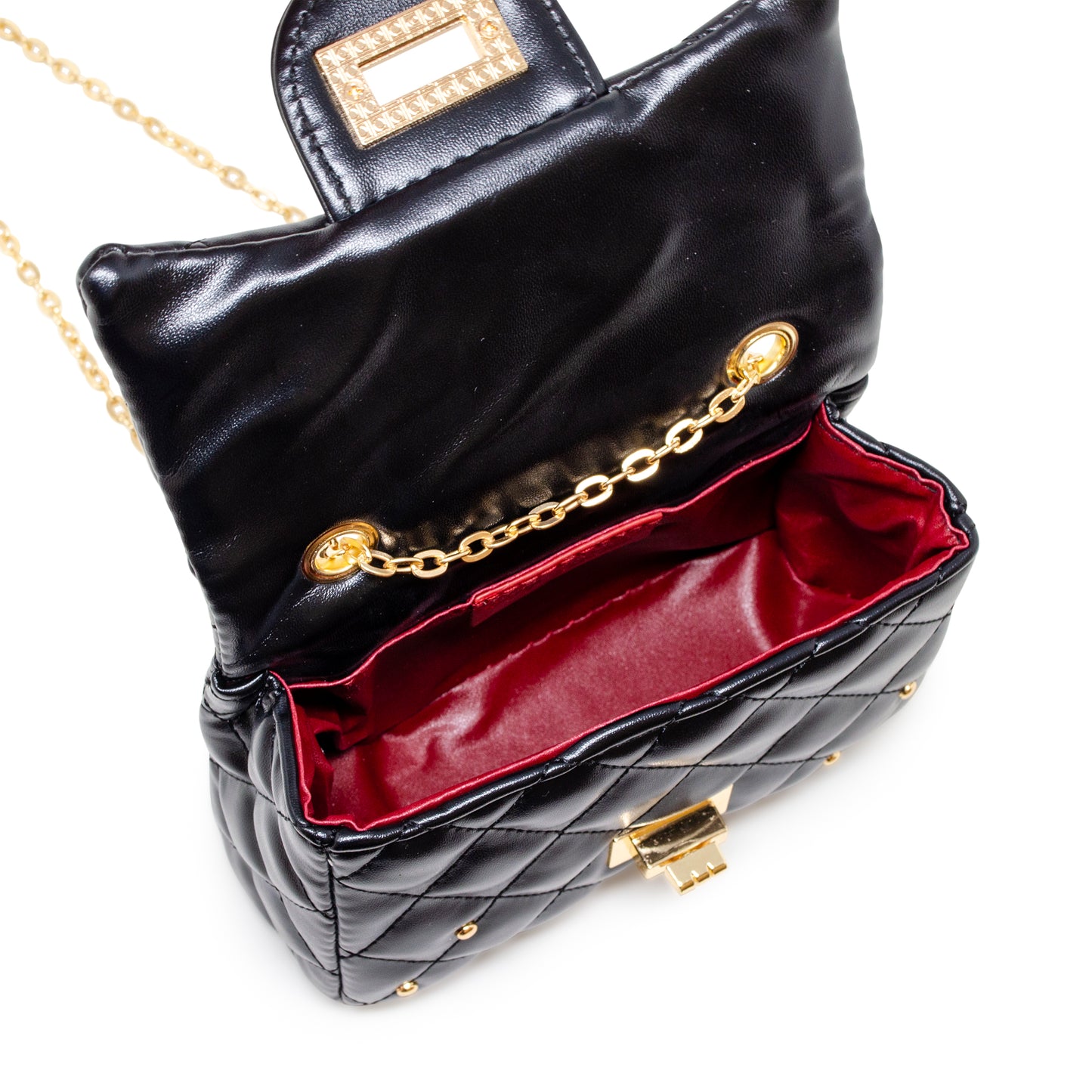 Classic Quilted Stud Mini Bag