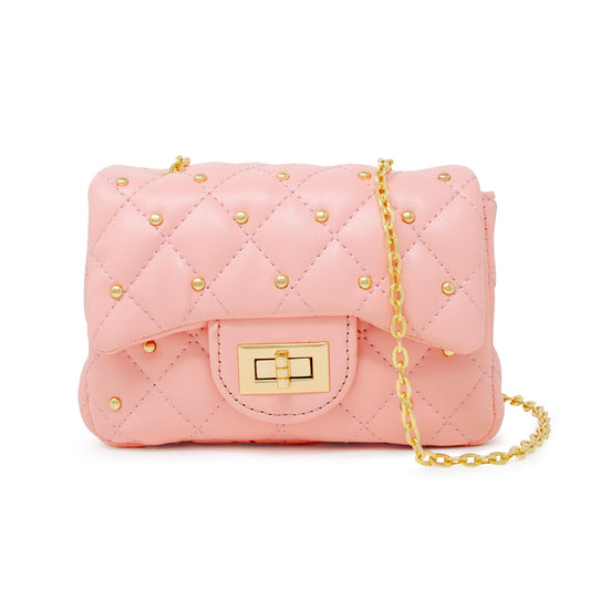 Classic Quilted Stud Mini Bag