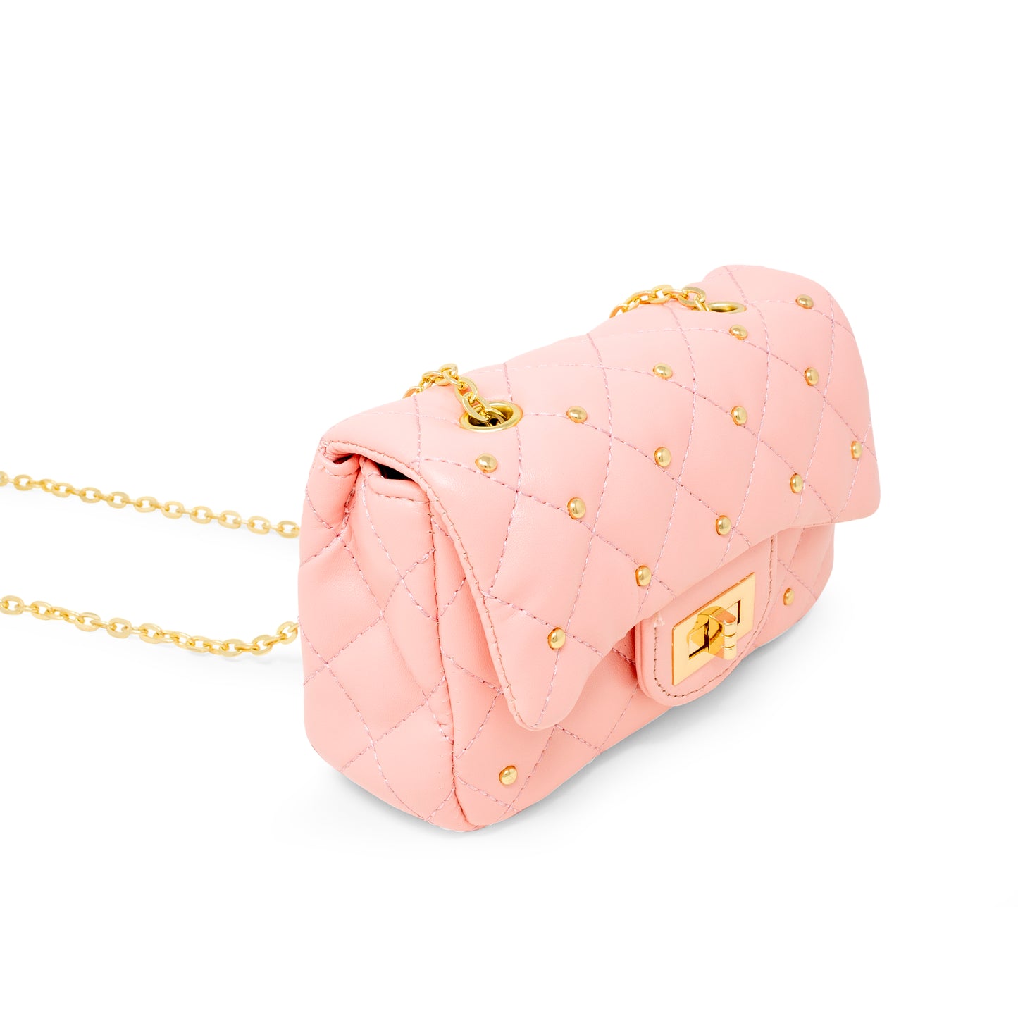 Classic Quilted Stud Mini Bag