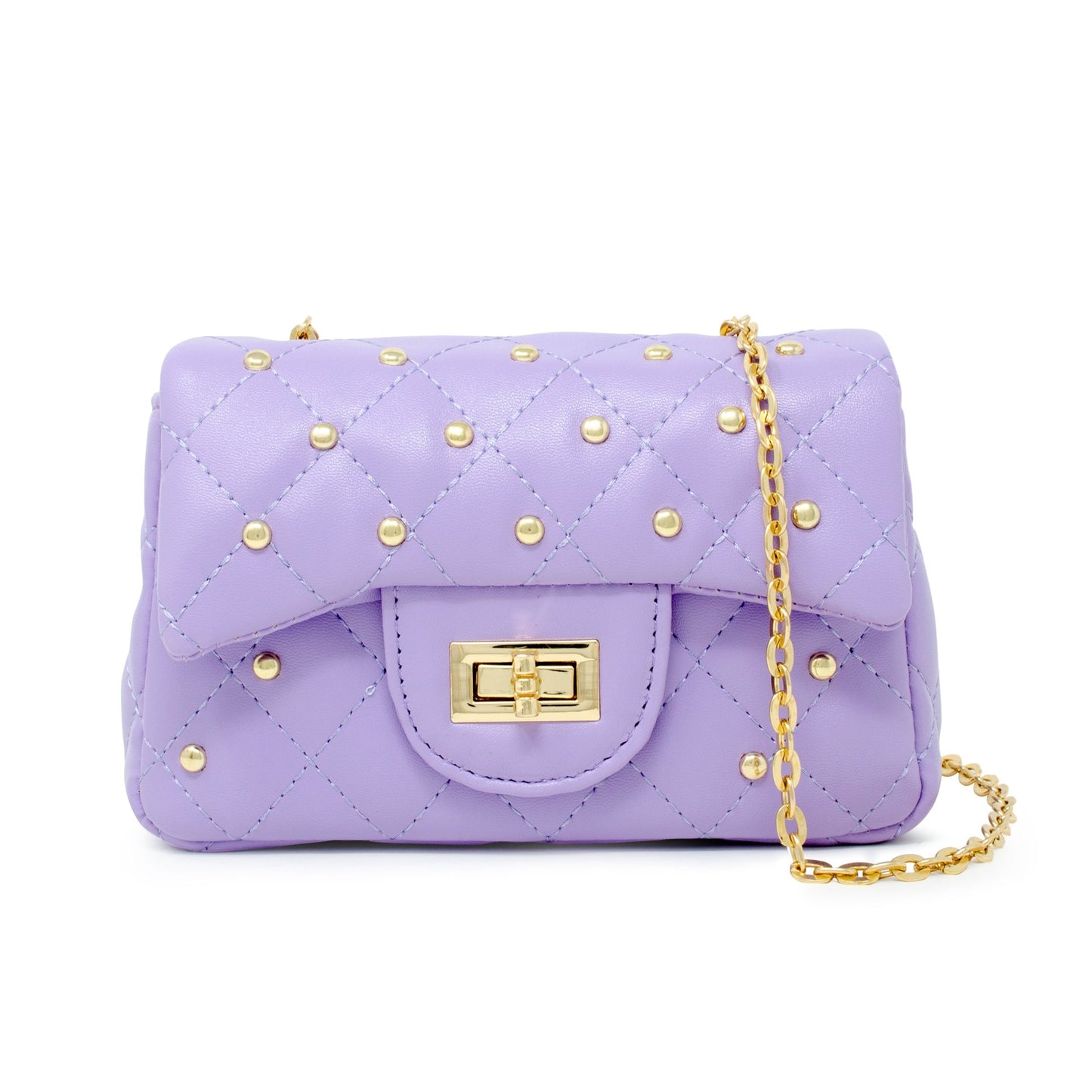 Classic Quilted Stud Mini Bag