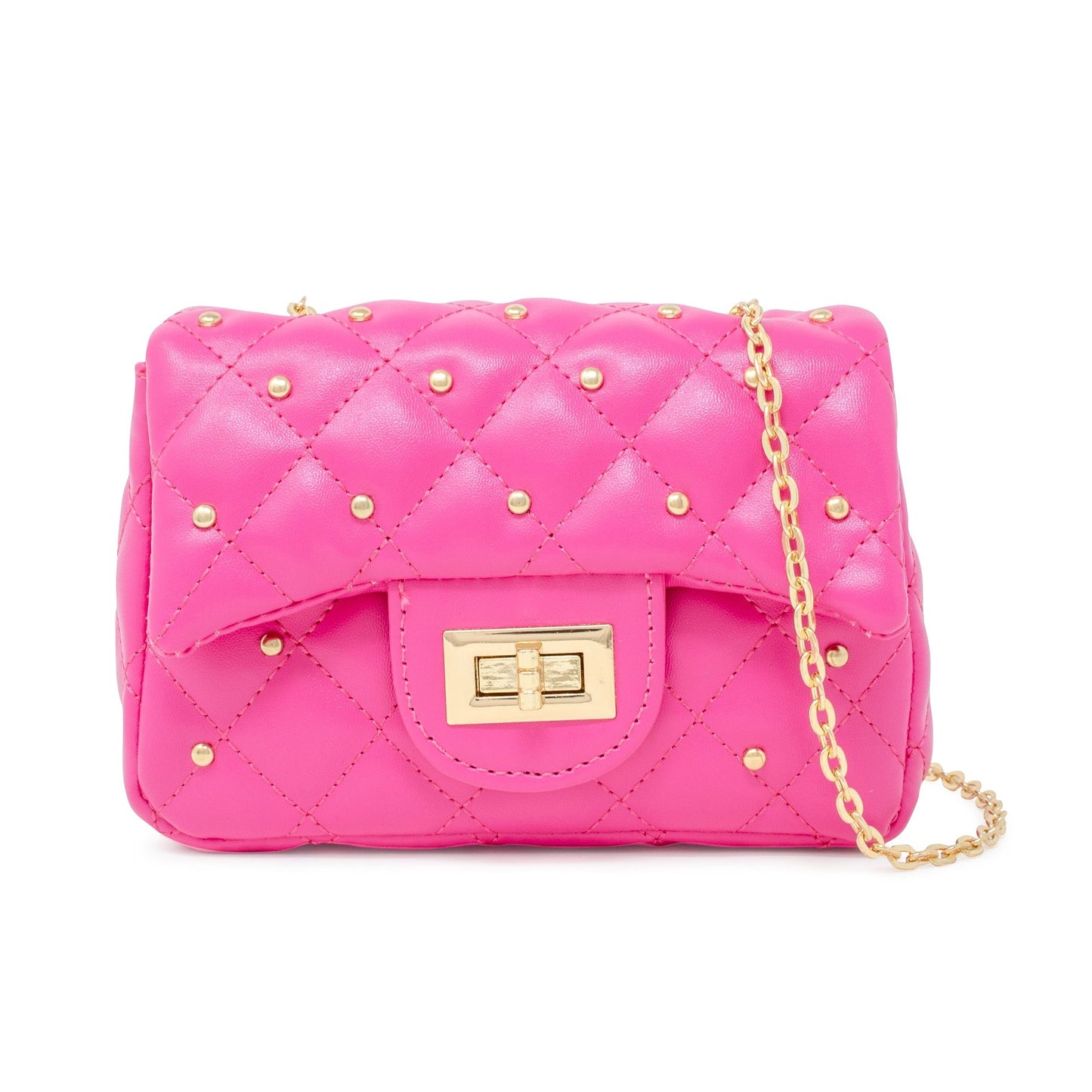 Classic Quilted Stud Mini Bag