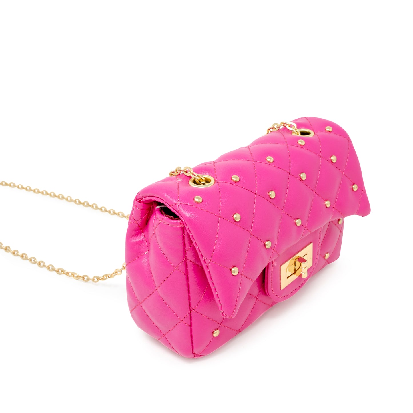 Classic Quilted Stud Mini Bag