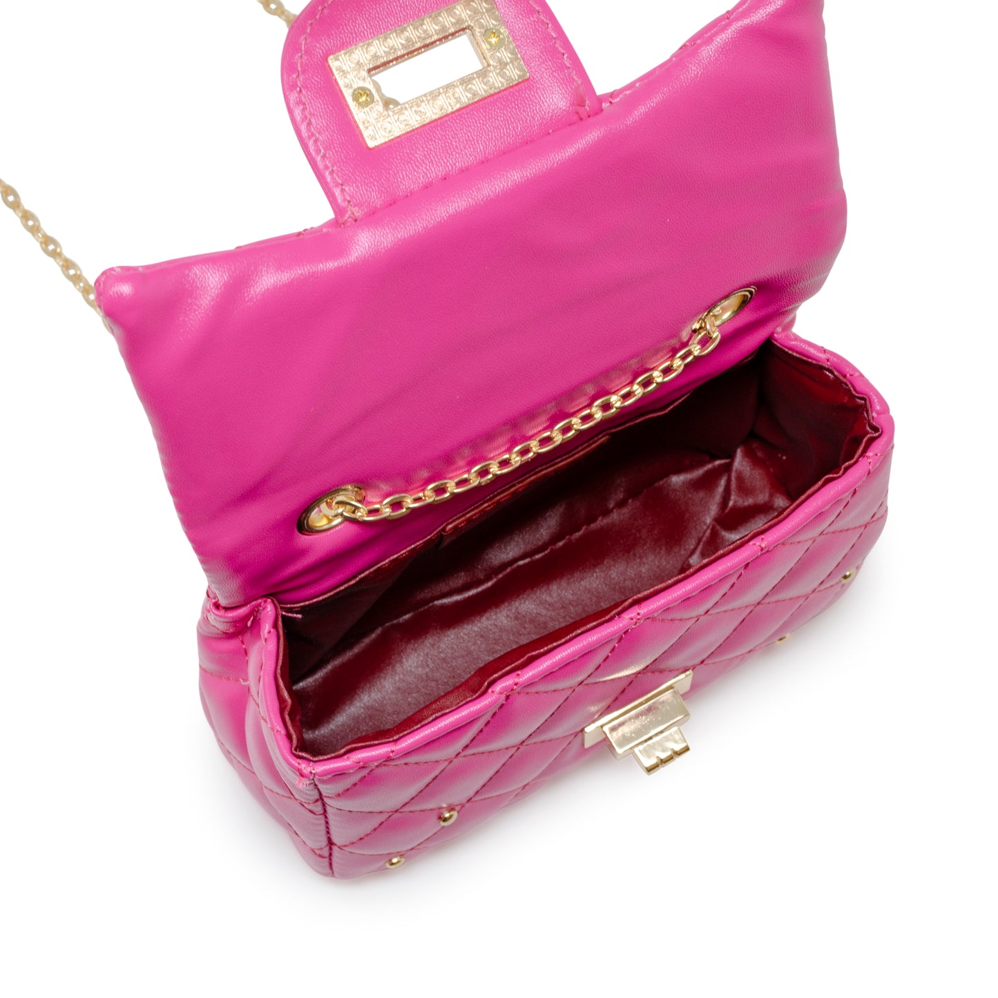 Classic Quilted Stud Mini Bag