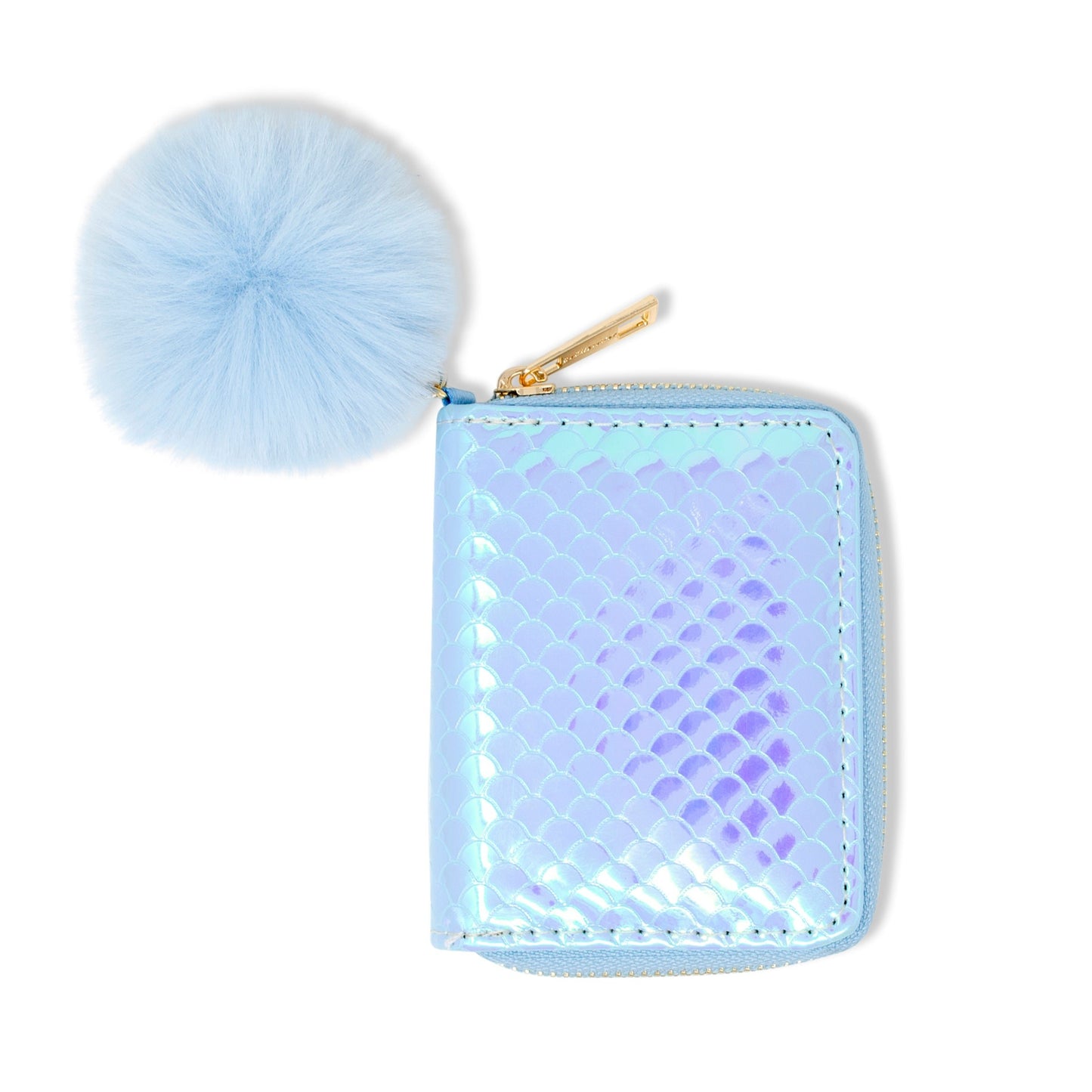 Kid's Shiny Mermaid Scale Wallet