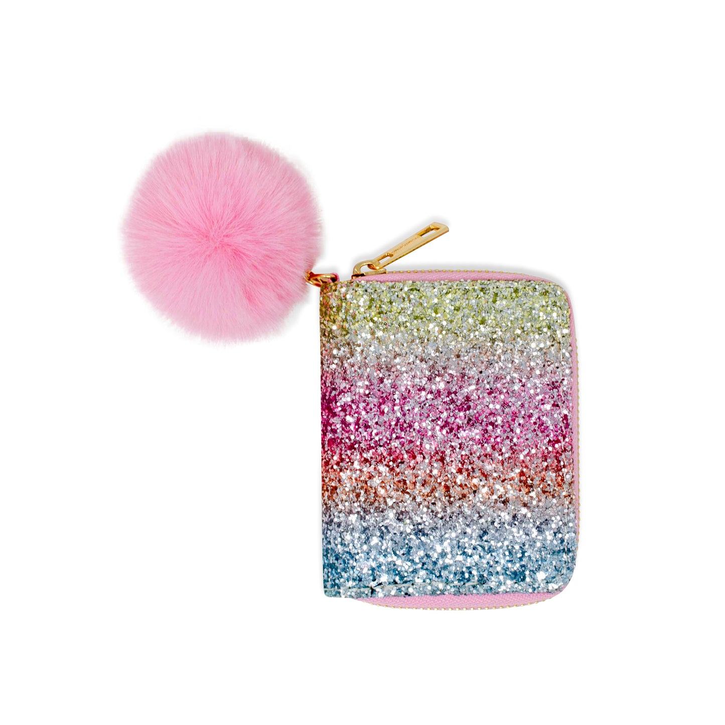 Rainbow Glitter Wallet