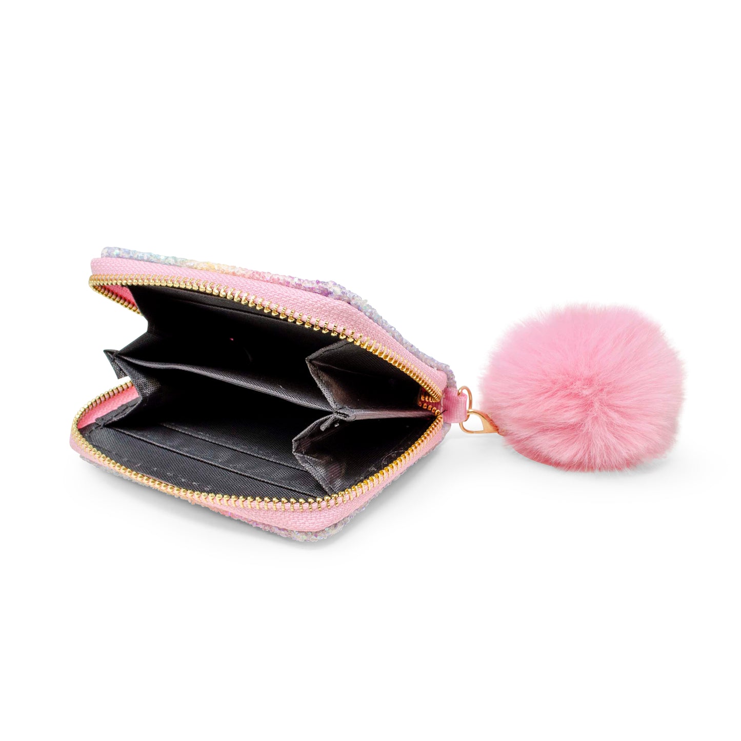 Rainbow Glitter Wallet