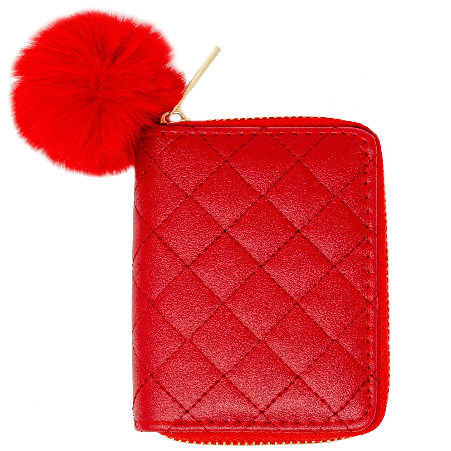 Leather Quilted Wallet