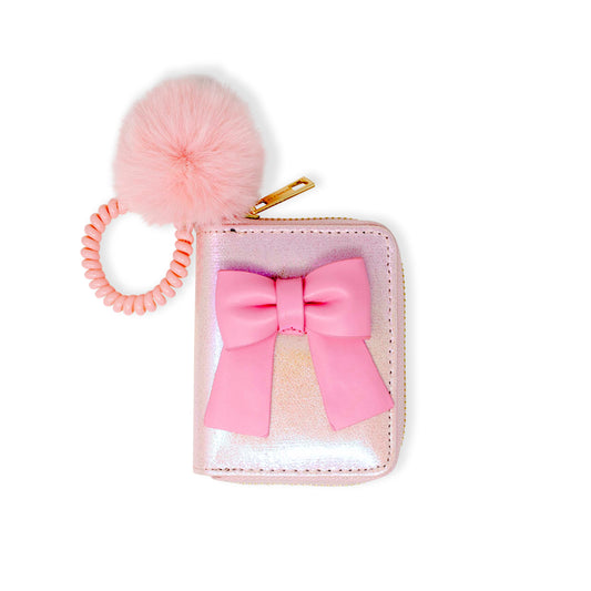 Shiny Jun-Bow Spiral Strap Wallet