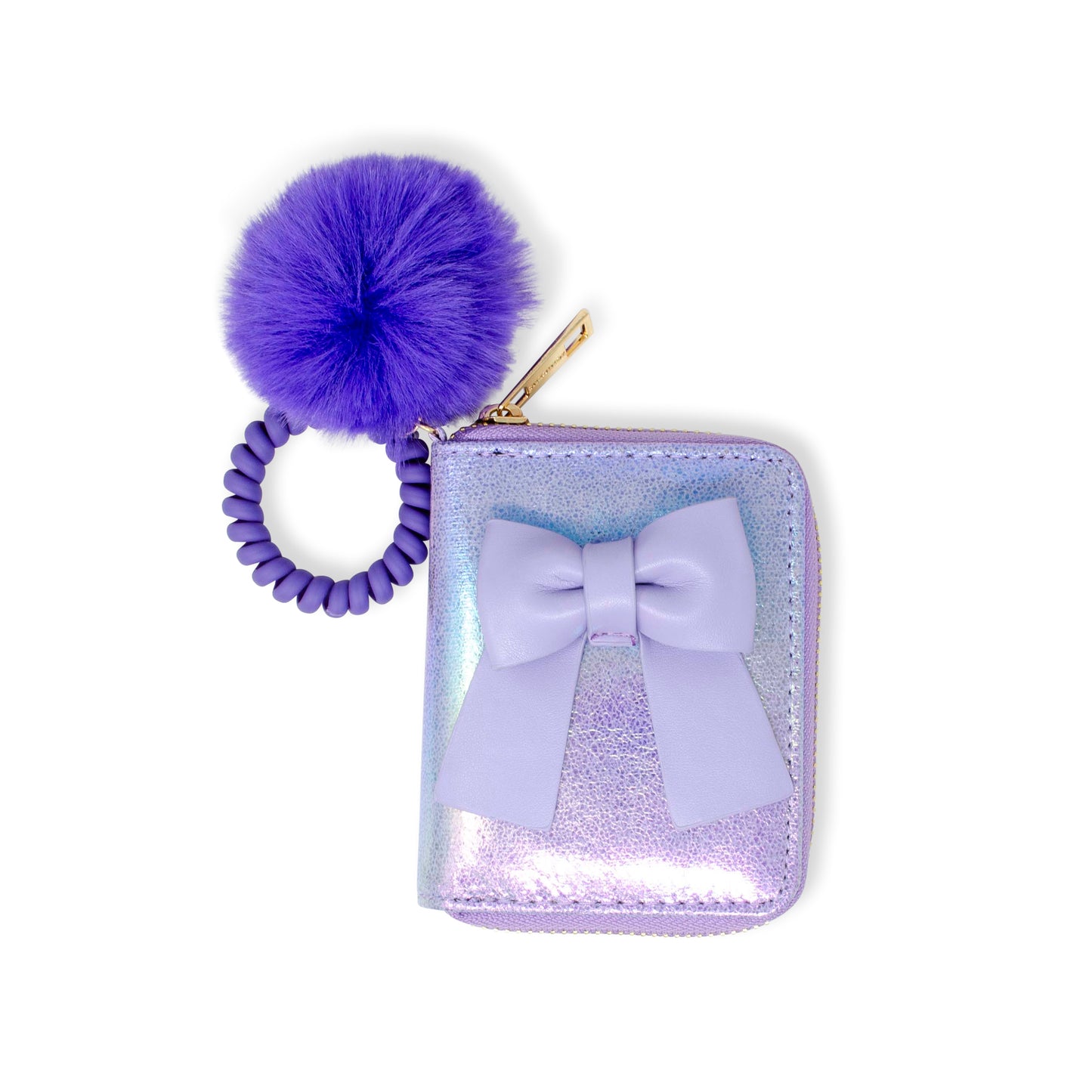 Shiny Jun-Bow Spiral Strap Wallet